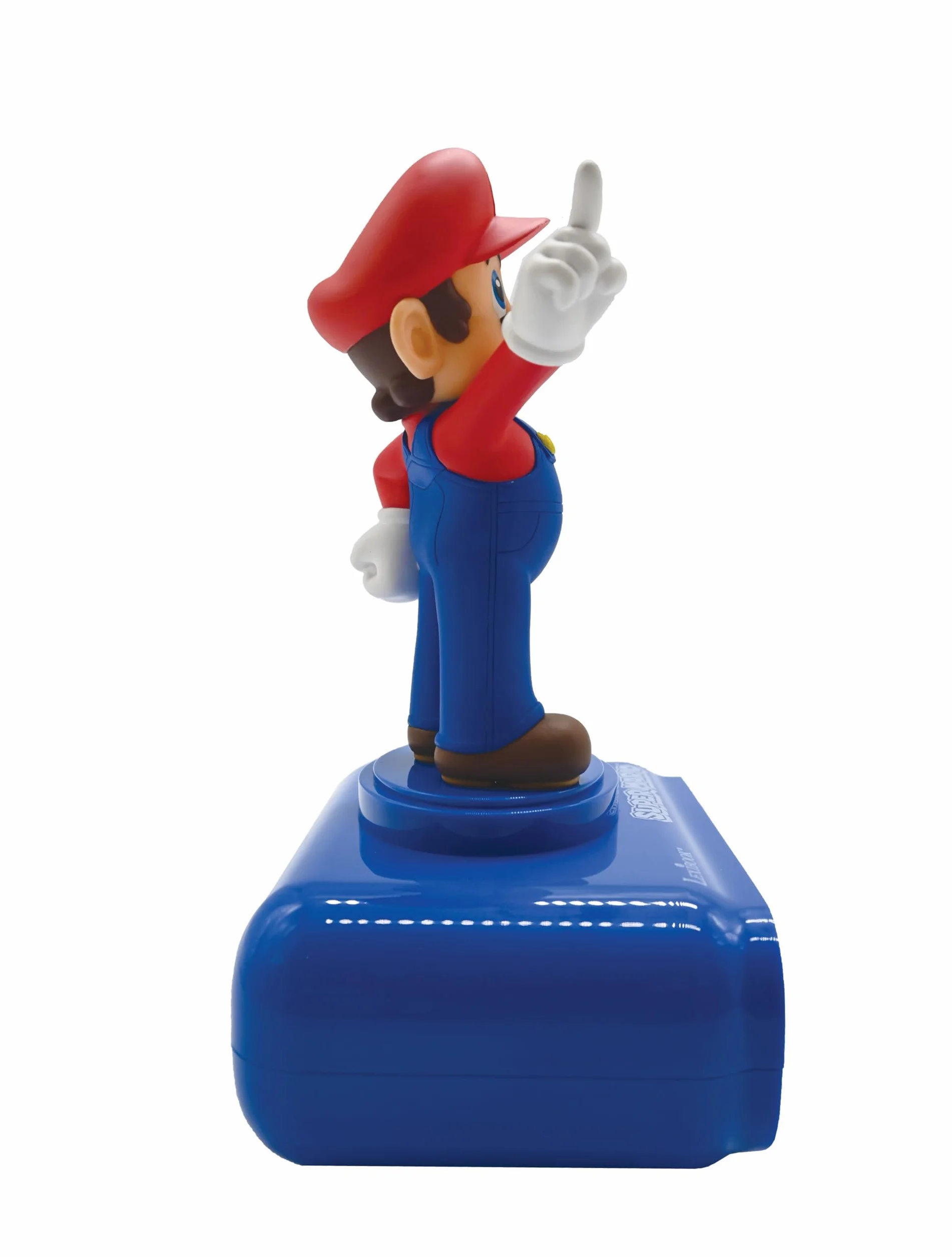 Lexibook Nintendo Super Mario Réveil Effets sonores Horloge Snooze Bleu Rouge RL800NILXB