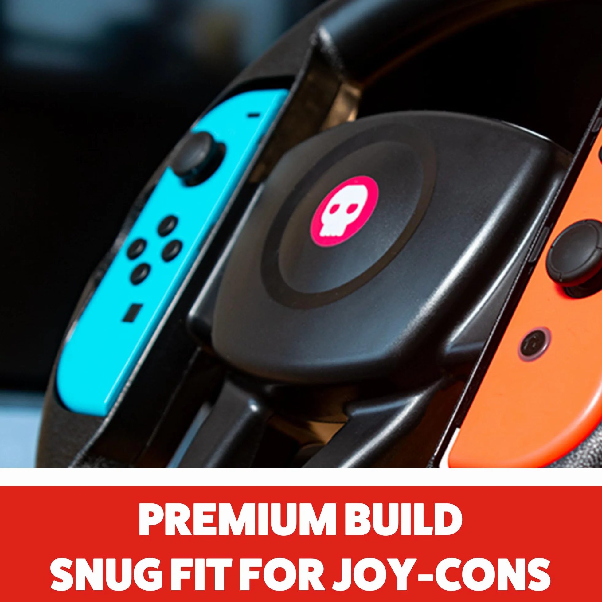 Numskull Support de table volant Joy-Con pour Nintendo Switch & OLED – Accessoire volant de course