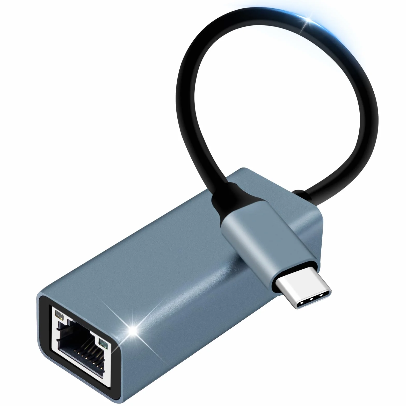 YIIFELL Adaptateur Ethernet USB C 1Gbps RJ45 USB Type-C LAN Compatible iPhone 15 Pro iPad Pro MacBook Air Galaxy S24