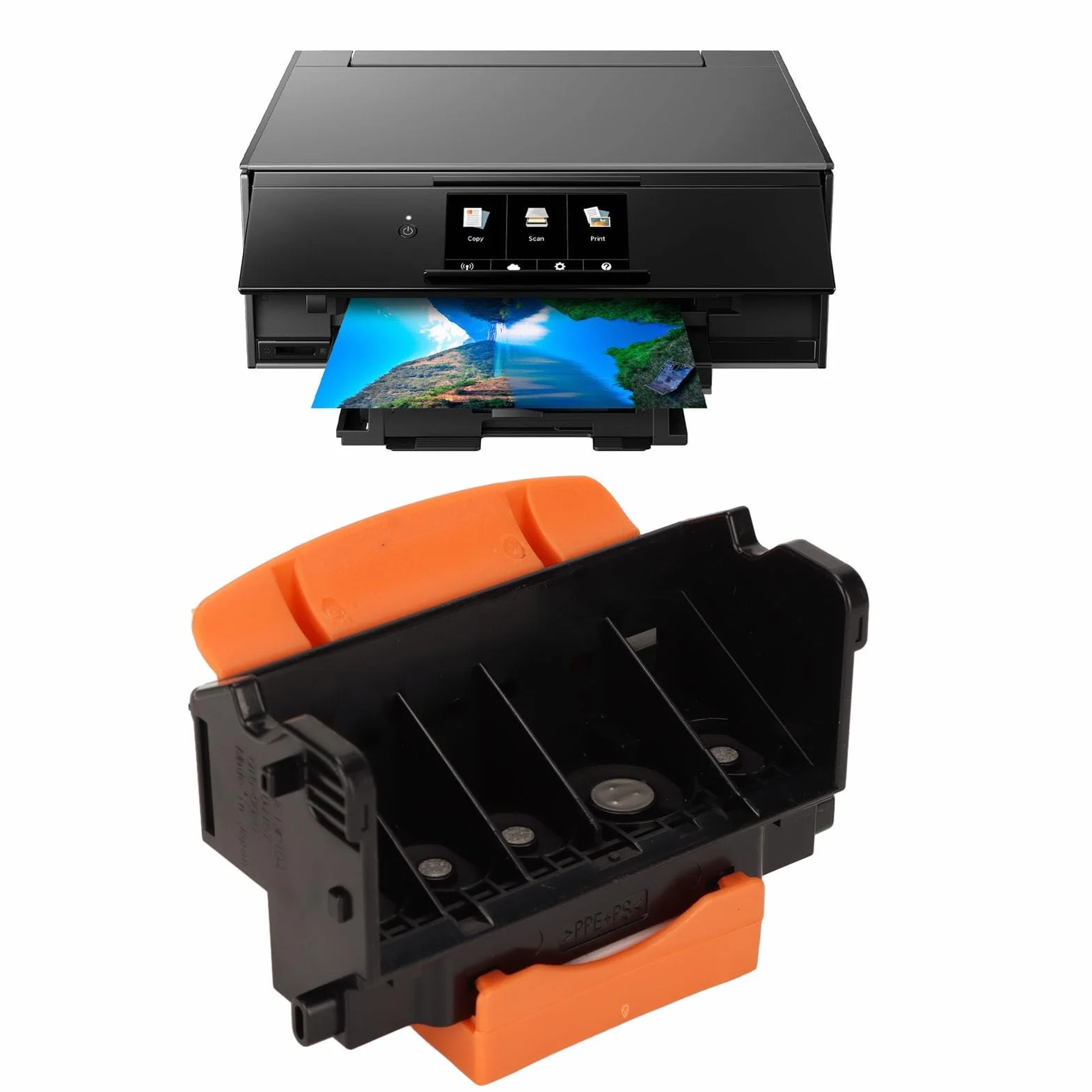 TARSHYRY Imprimante à Jet Tête de Remplacement Compatible MG5220 MG5320 MG5340 MG5250 MG5350 IP4820 IP4950 MX885 MX895 LX6520 MX715 LX6550