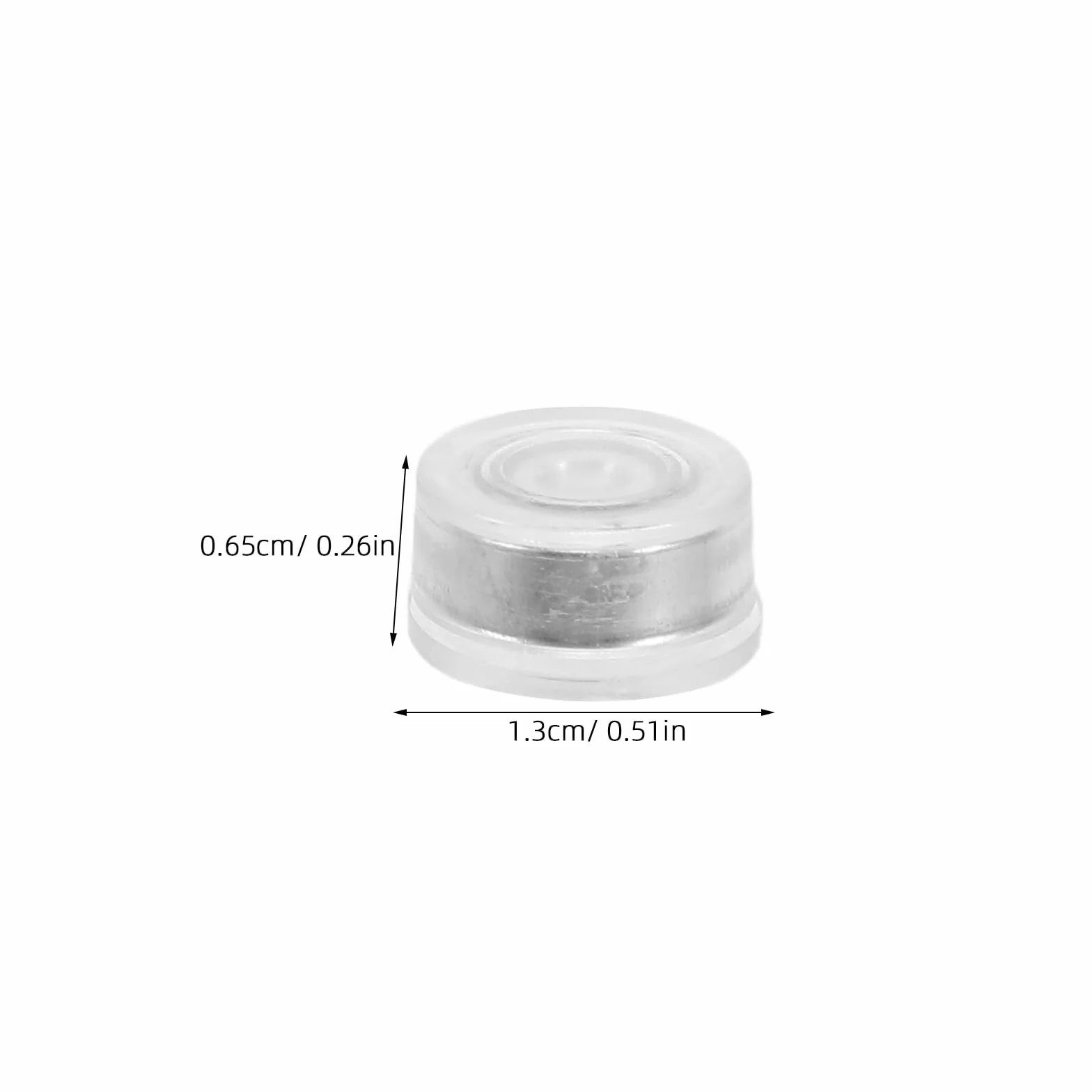 Roulements à Billes Rotatifs DIY 100 Pièces Base Transparente pour Moulin à Vent Bijoux