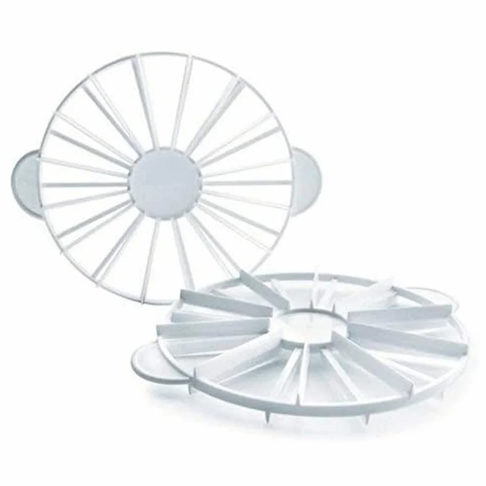 LACOR Marqueur à gâteau double face polypropylène blanc 30 x 27 x 30 cm