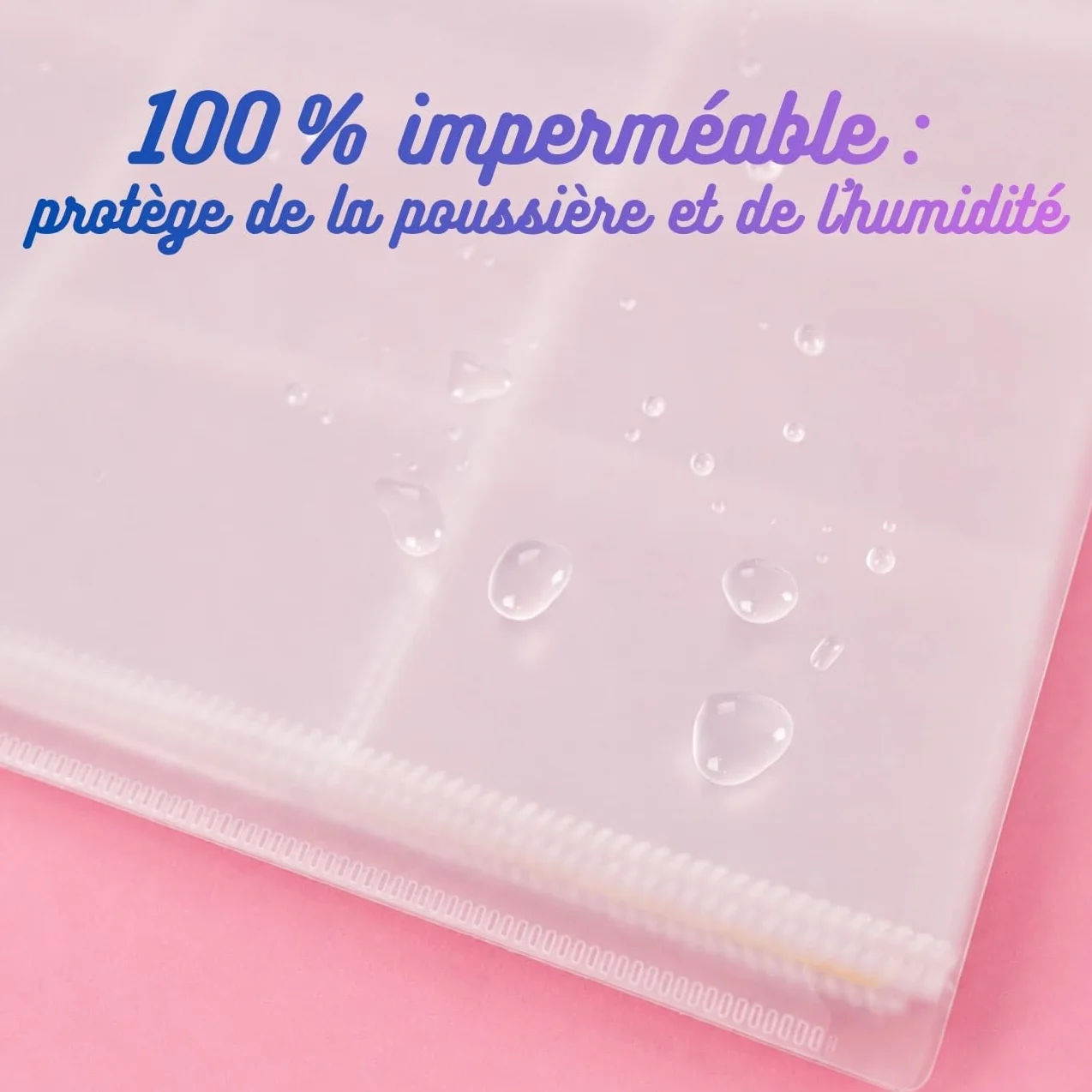 Album photo instantané 30 pages 270 poches transparent pour souvenirs mariage