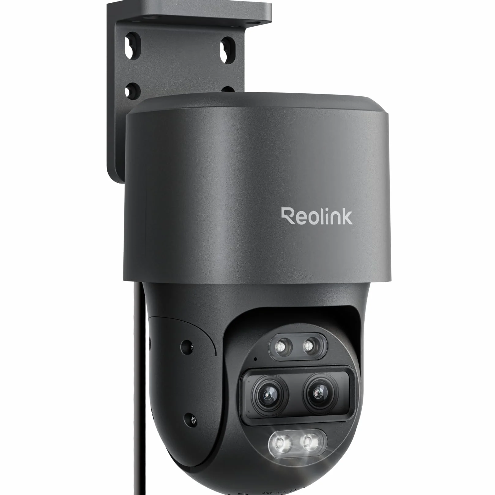 Reolink 4K Dual-Lens PTZ PoE Kamera Bezpieczeństwa z 6-krotnym Zoomem Hybrydowym, Obrotem 355° i Pochyleniem 90°, Noktowizją, Wykrywaniem Obiektów i Dwukierunkowym Dźwiękiem, TrackMix PoE Szary