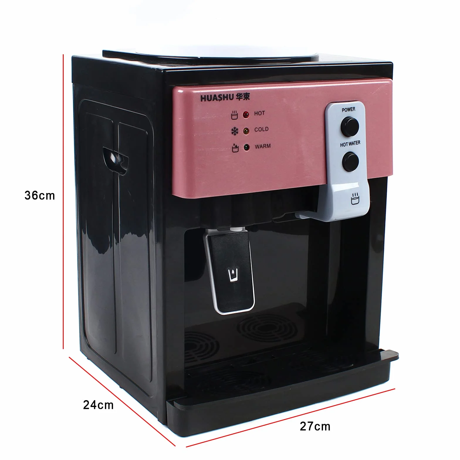 550W Distributeur d'eau électrique chaude et froide pour la maison 220 V Mini-distributeur de bureau Distributeur d'eau électrique Distributeur d'eau chaude et froide Refroidisseur d'eau Distributeur