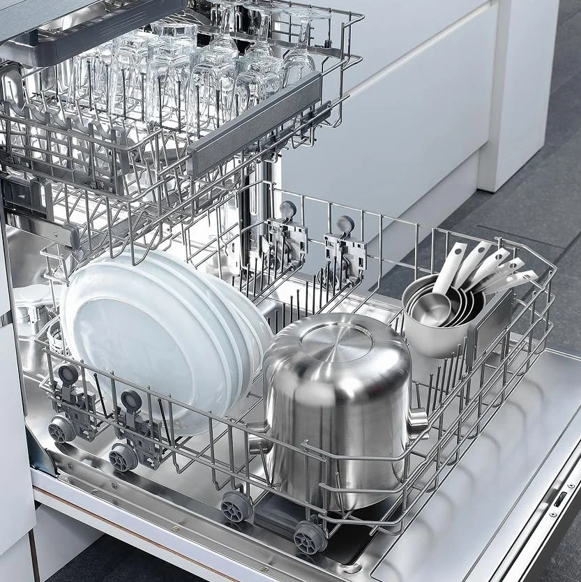 Cuillères doseuses en acier inoxydable lot de 12 avec pinces tasses de mesure grammes