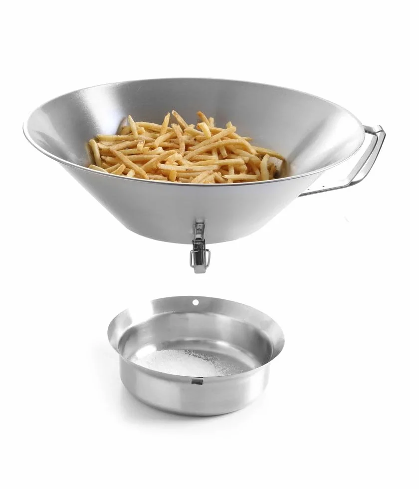 HENDI 630808 Egouttoir à Friture En Inox, Silver