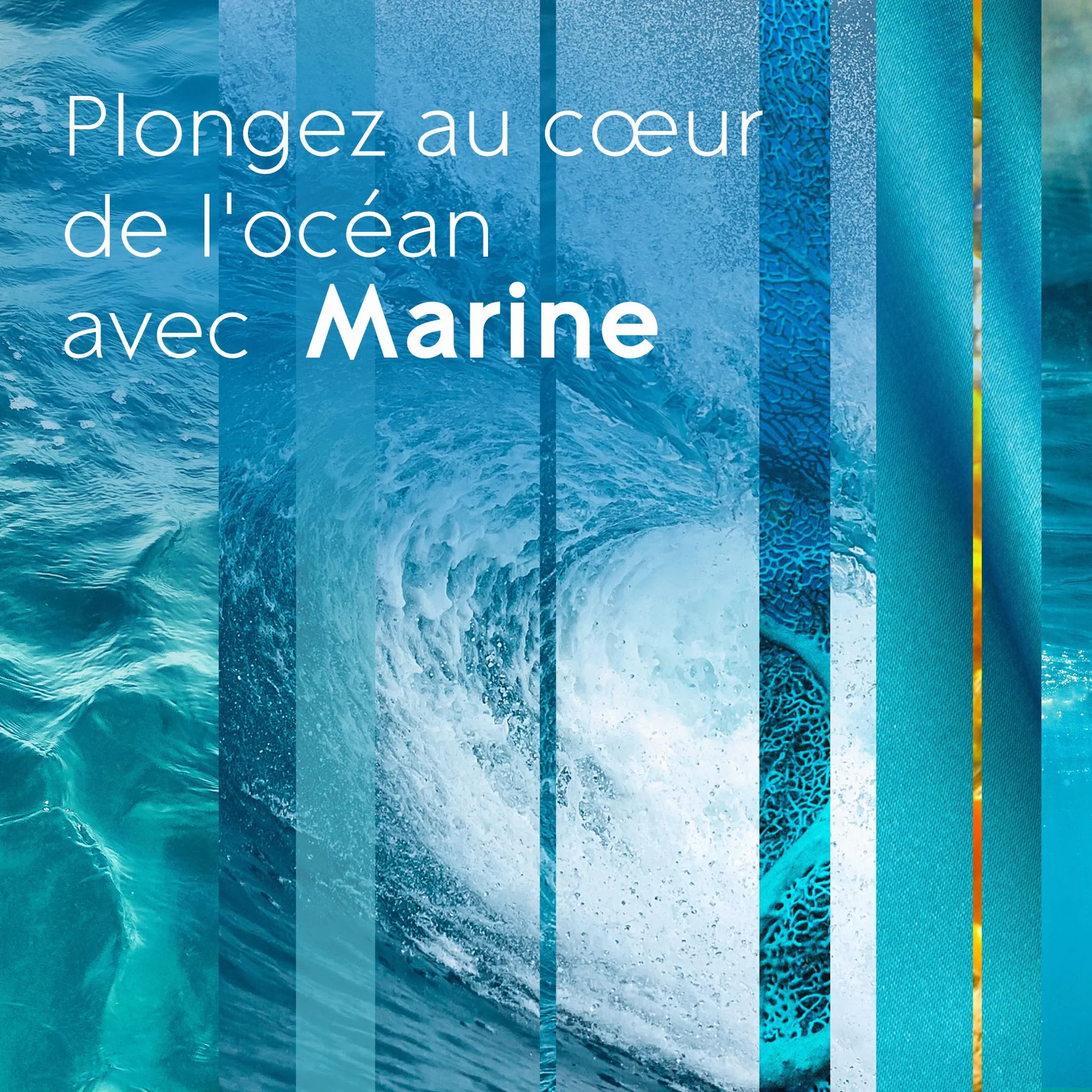 Glade Touch et Fresh Recharges 2et1 Fraicheur Instantanée Marine - 3 Recharges