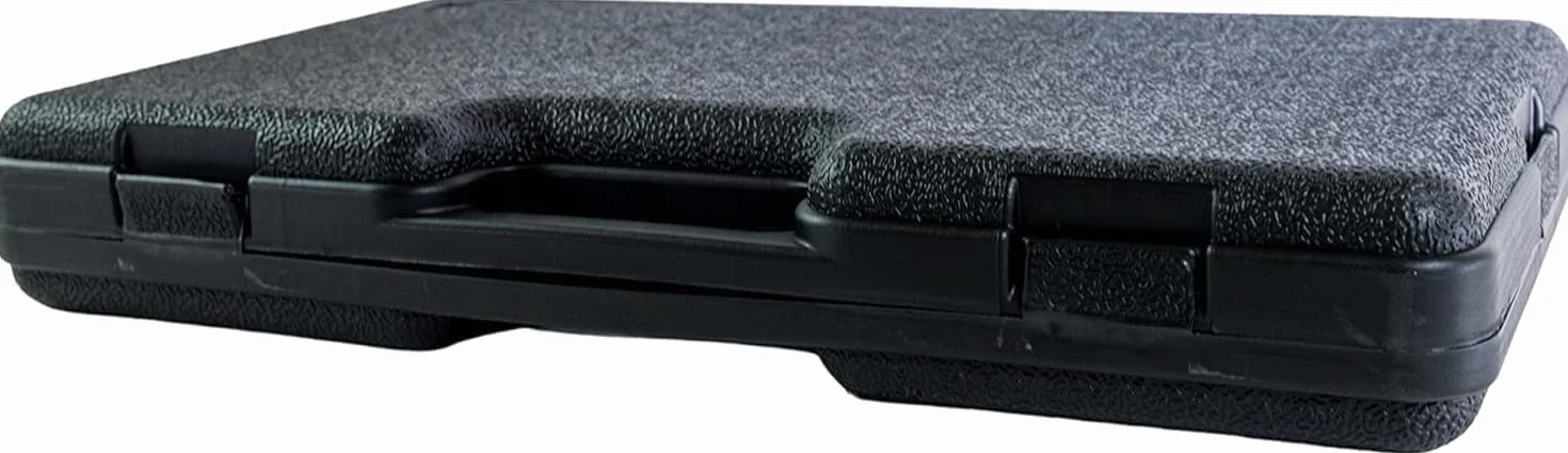 Pradel Excellence - PCOT001008 - Mallette Couteaux de Chasse 8 Pièces - 4 Couteaux + 1 Couperet + 1 Scie + 1 Crochet + 1 Fusil d’Affûtage - Lames Inox - Manches Rivetés en Bois de Rose