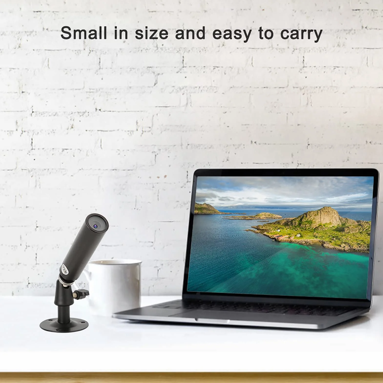 Kamera monitorująca mini kamera mini wodoodporna , przenośna kamera monitorująca , wodoodporna kamera 1080P Full HD Mini AHD z mikroprzewodową , metalową kamerą Caméras dômes