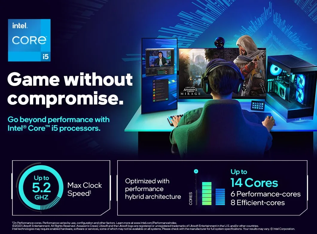 CPU Intel Core i5-14400 / LGA1700 / Box 10 Cores / 16 Threads / 20M Cache