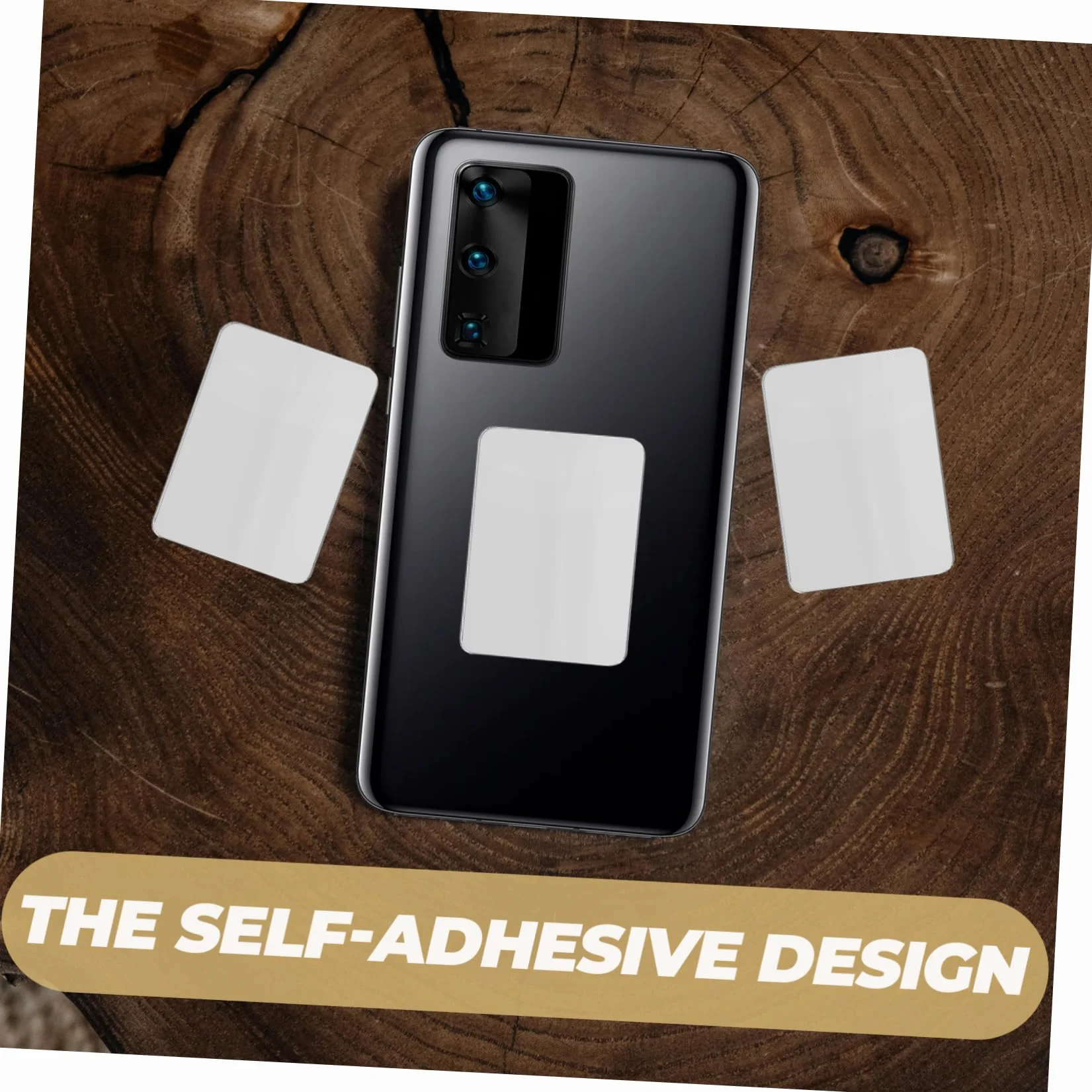 Generic 2 Sztuk Obiektyw Telefonu Komórkowego Naklejka Na Telefon Pokrywa Lustro Naklejka Przyklejony Lustro Telefon Pokrywa Naklejki Małe Naklejki DIY