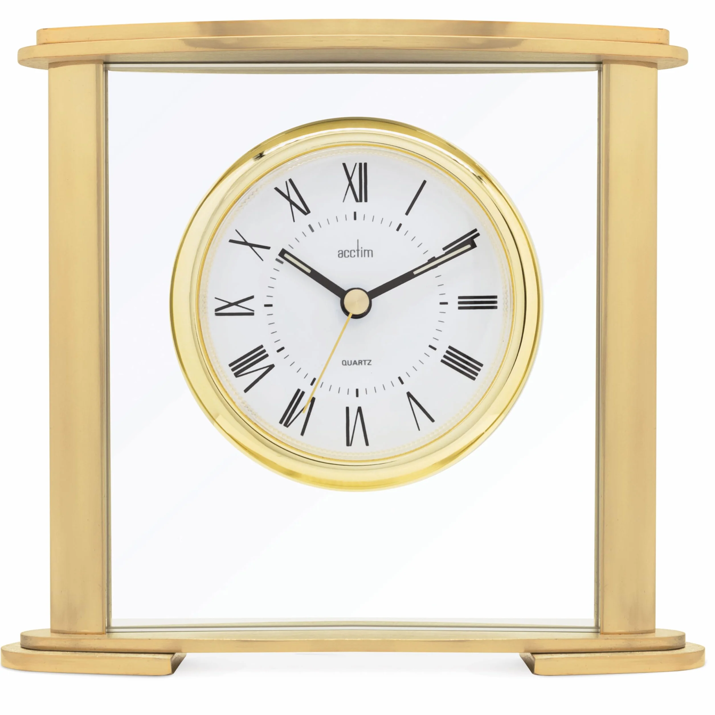 Acctim Colgrove Horloge de cheminée dorée