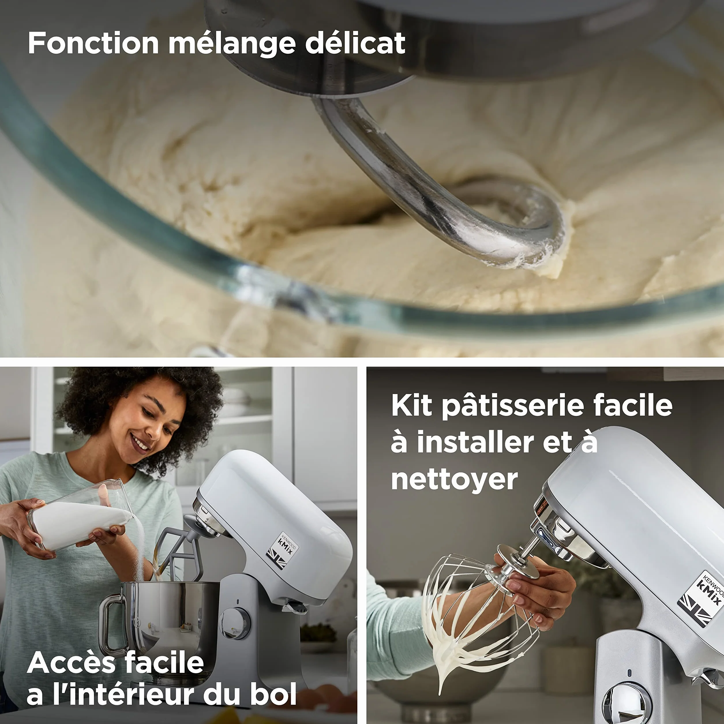 Robot pâtissier KENWOOD KMX750WH Blanc 1000 W 5 L