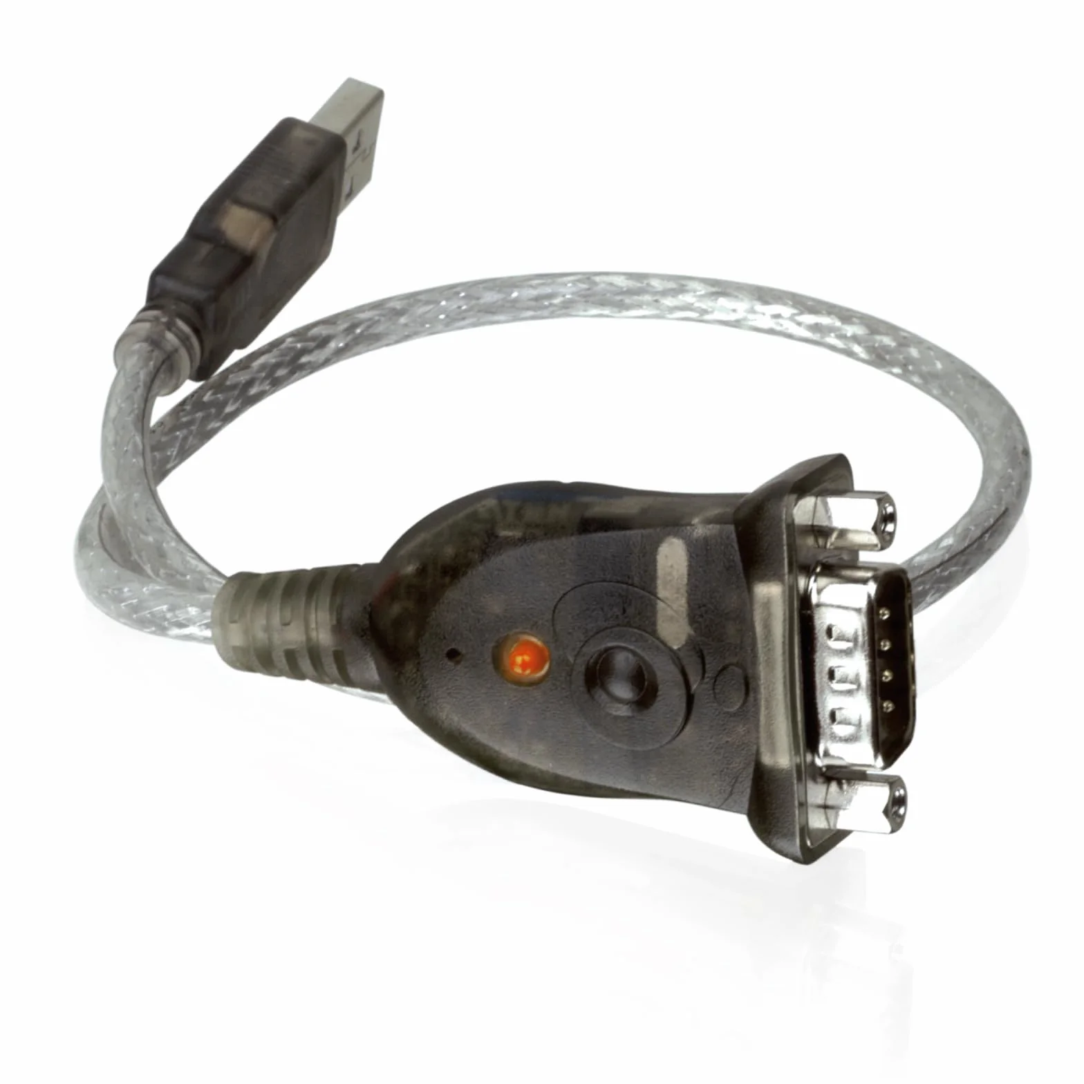 IOGEAR Câble RS232 USB Adaptateur DB-9 mâle, transfert de données 230 Kbps, USB 2.0