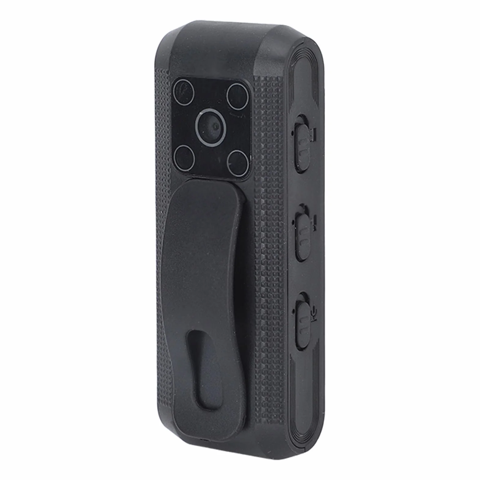 Kamera 1080P HD z Klipsem z Tyłu, Poręczna Kamera z Noktowizorem i detekcją Ruchu Przenośna Kamera Korpusowa do Wykładów, spotkań, Wywiadów