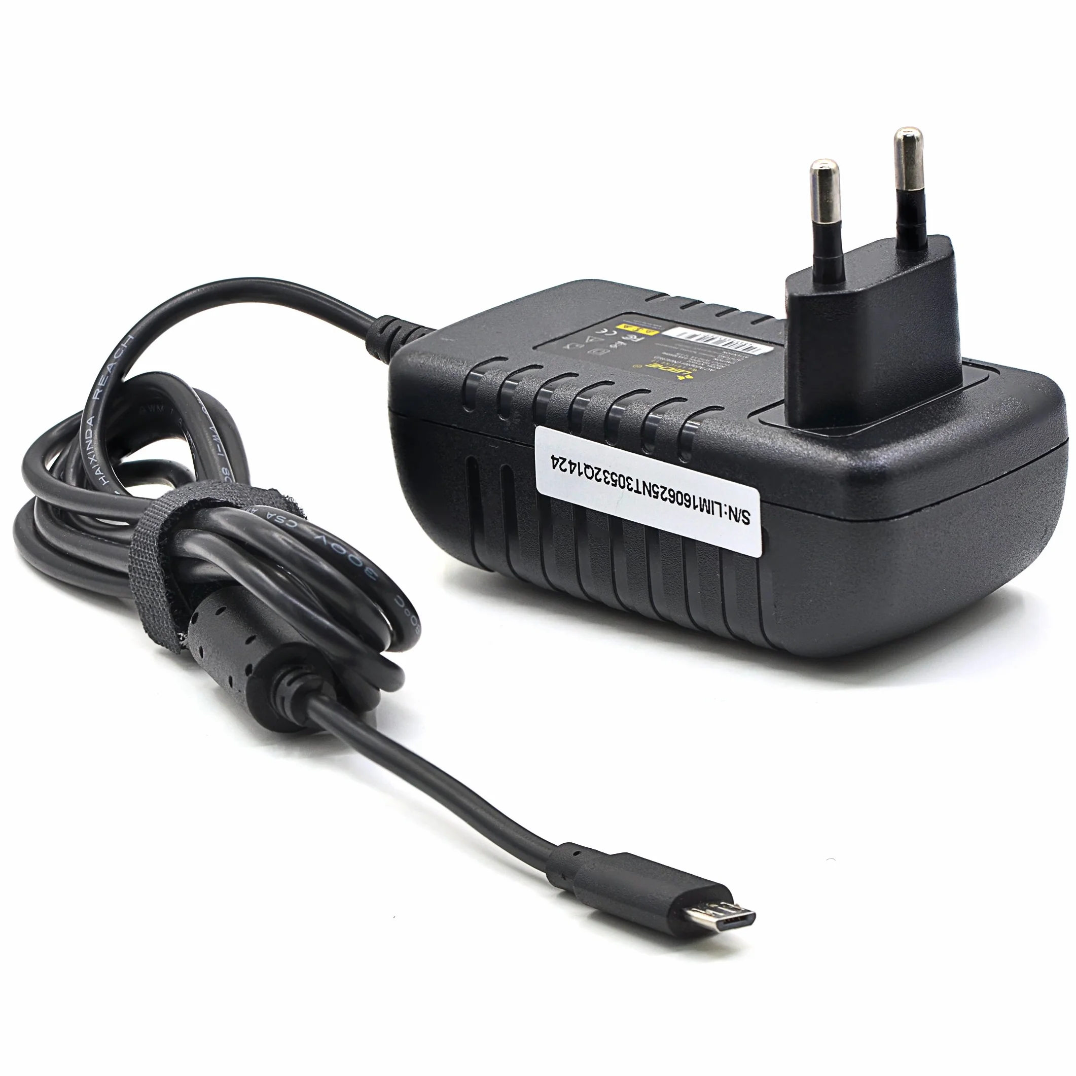 LEICKE Zasilacz 5V 2.5A 12.5W | Ładowarka do Raspberry Pi Model A i B & Banana, Pi 2 Model B/Pi Xero i Pi 3, Pi - Pi Model B+ (B Plus), JBL z Micro USB | 1A 1.5A 2A 2500mA