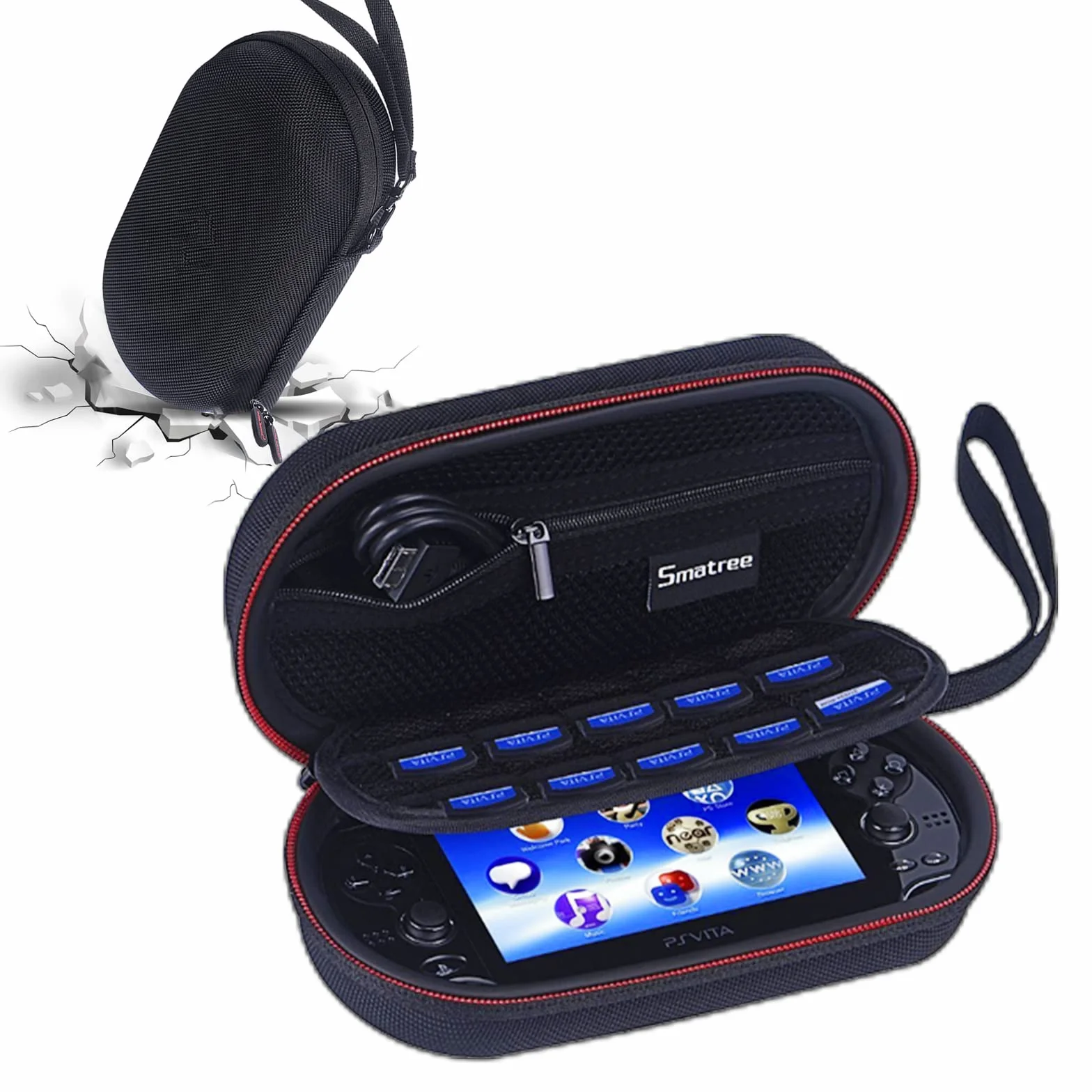 Smatree Pokrowiec kompatybilny z PS Vita