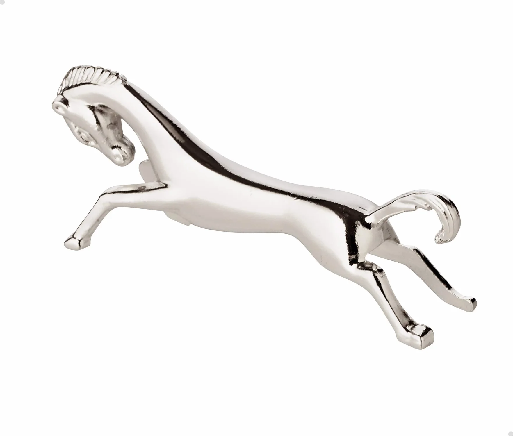 EDZARD ensemble de 6 repose couteau Cheval, repose baguettes, longueur 8 cm, argenté noble, résistant au ternissement