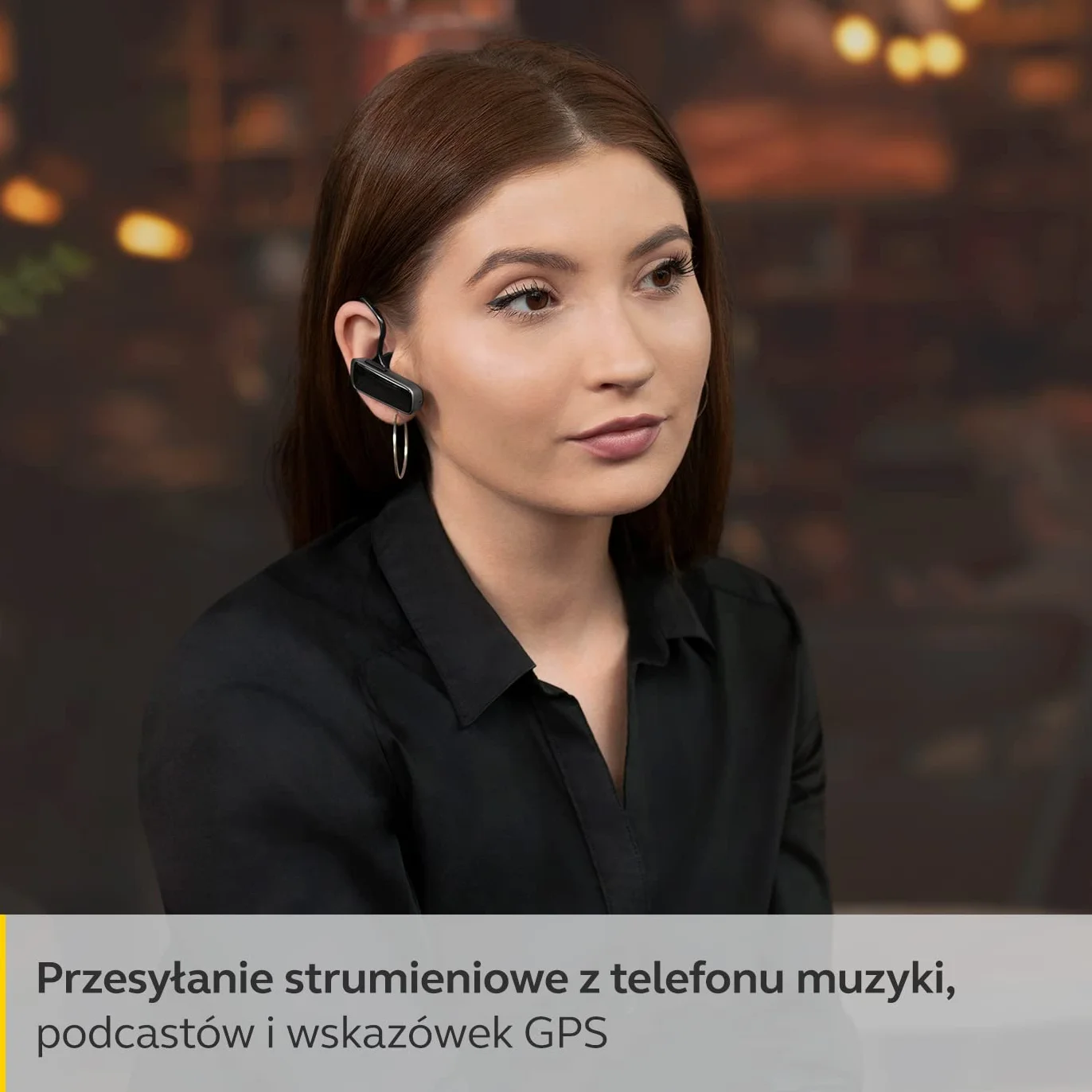 Jabra Talk 25 SE Mono Bluetooth - Bezprzewodowy Zestaw Słuchawkowy na Jedno Ucho - Wbudowany Mikrofon, Streaming Multimediów i Czas Rozmów do 9 Godzin - Kolor Czarny