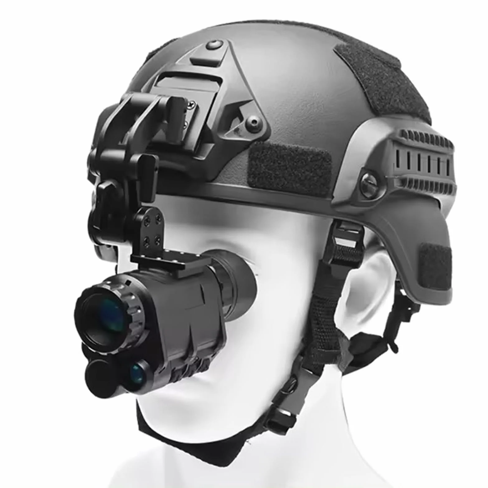 NVG30 Cyfrowy monokular noktowizyjny Noktowizor w podczerwieni Gogle noktowizyjne montowane na hełmie Nagrywanie i odtwarzanie HD 2560 x 1440 P, 4 tryby kolorów i 4-krotny zoom na kemping