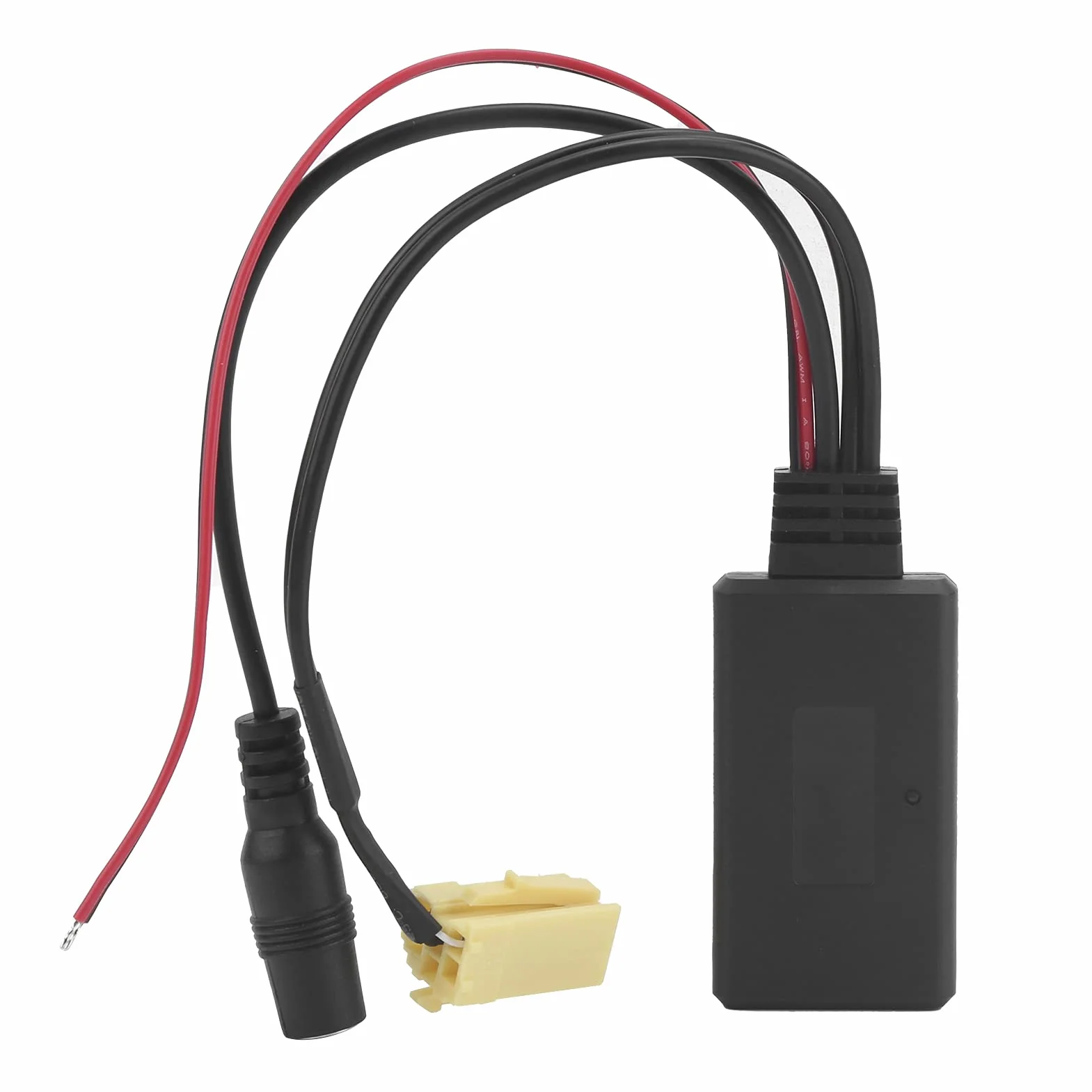 Samochodowy moduł Bluetooth, DC12V 6Pin Bluetooth 5.0 AUX adapter audio z mikrofonem 59.1in kabel pasuje do Fiat Ducato 2011