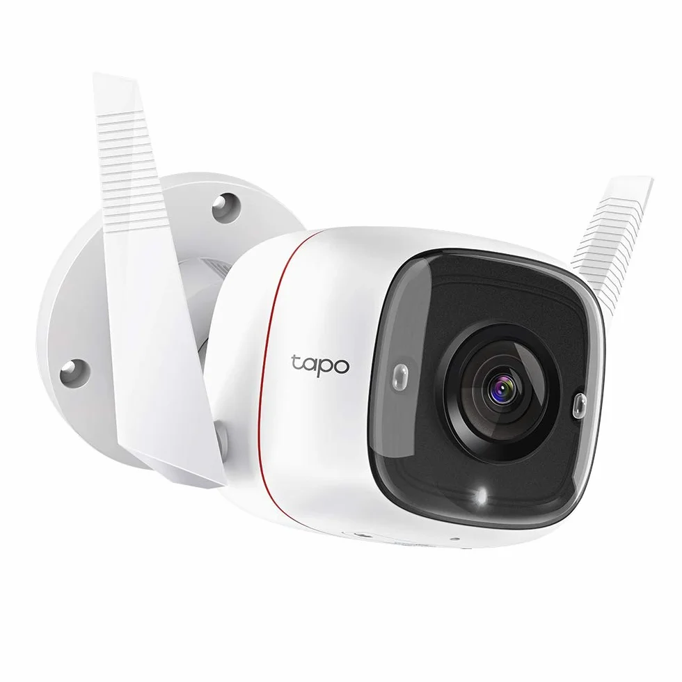 TP-Link Tapo C310 | Kamera zewnętrzna Wi-Fi 3MP | Tryb nocny | Detekcja ruchu | Obsługa PoE i microSD do 128 GB | Kompatybilna z Alexa i Google Home