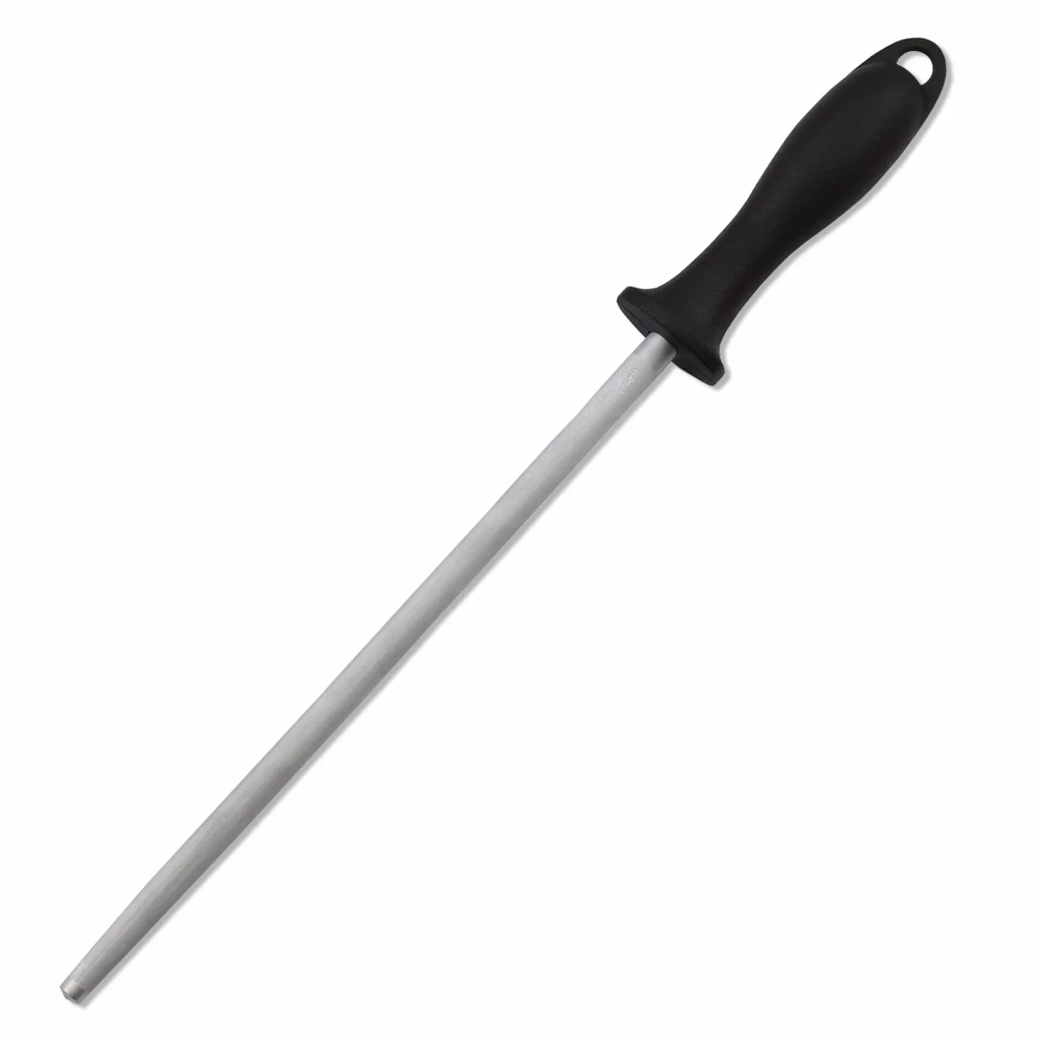 FISCHER Fusil à Aiguiser Mèche 25cm Ronde Standard Cuisinier Professionnel Fabriqué en France