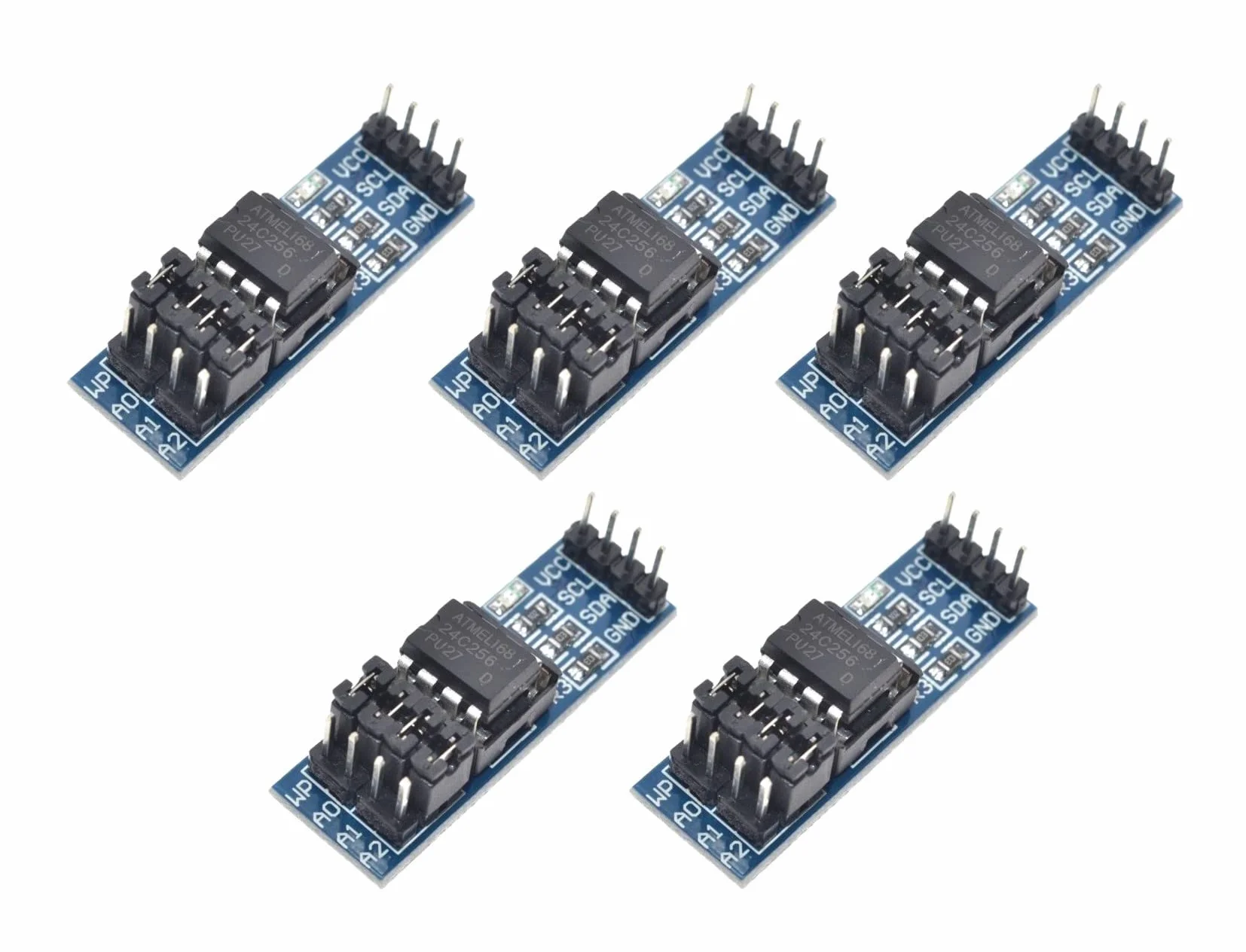 AT24C256 Module de mémoire EEPROM I2C 5 pièces