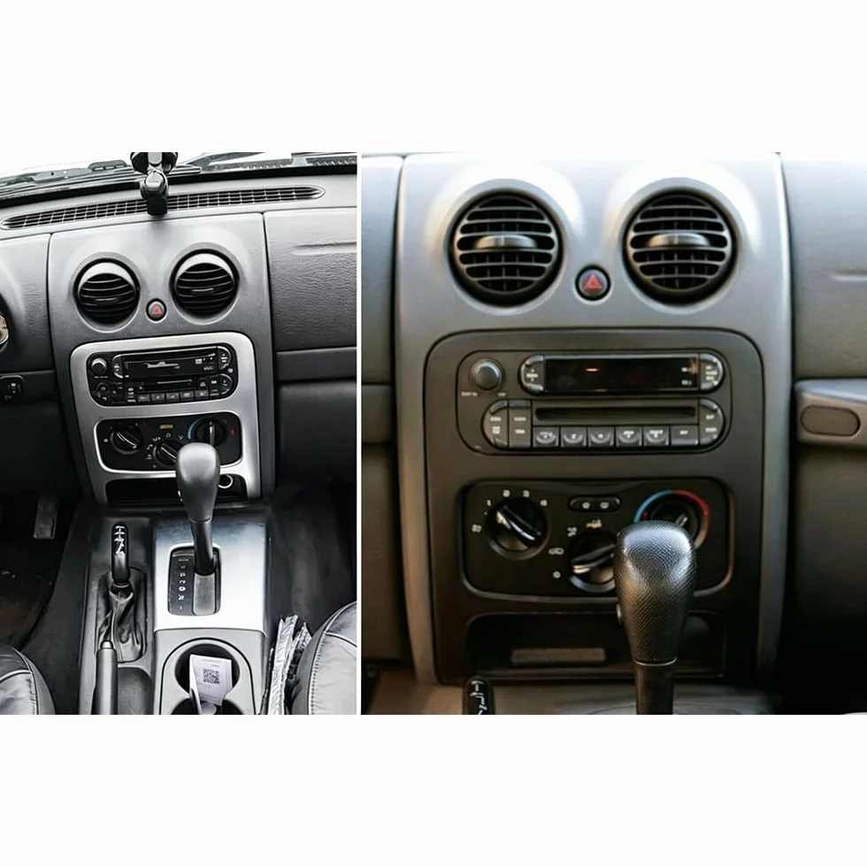 Radio samochodowe z systemem Android 14 do Jeep Liberty 2001-2007, ekran dotykowy 6,86" 2 DIN, radio samochodowe DAB Bluetooth z bezprzewodowym ekranem Carplay z systemem Android, kamera cofania WiFi