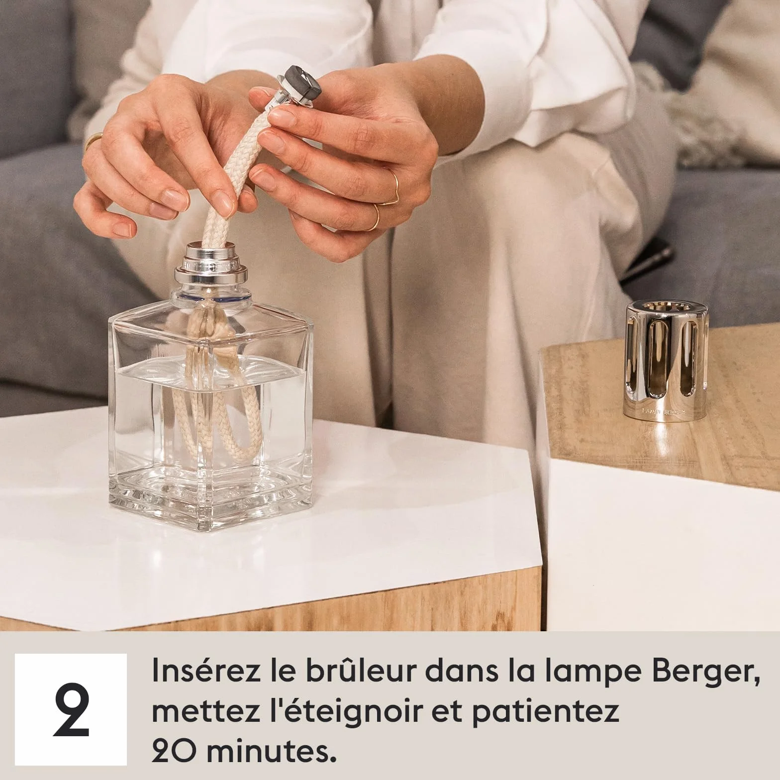 MAISON BERGER Recharge Lampe Berger Air Pur 1 Litre sans Parfum Fabriqué en France