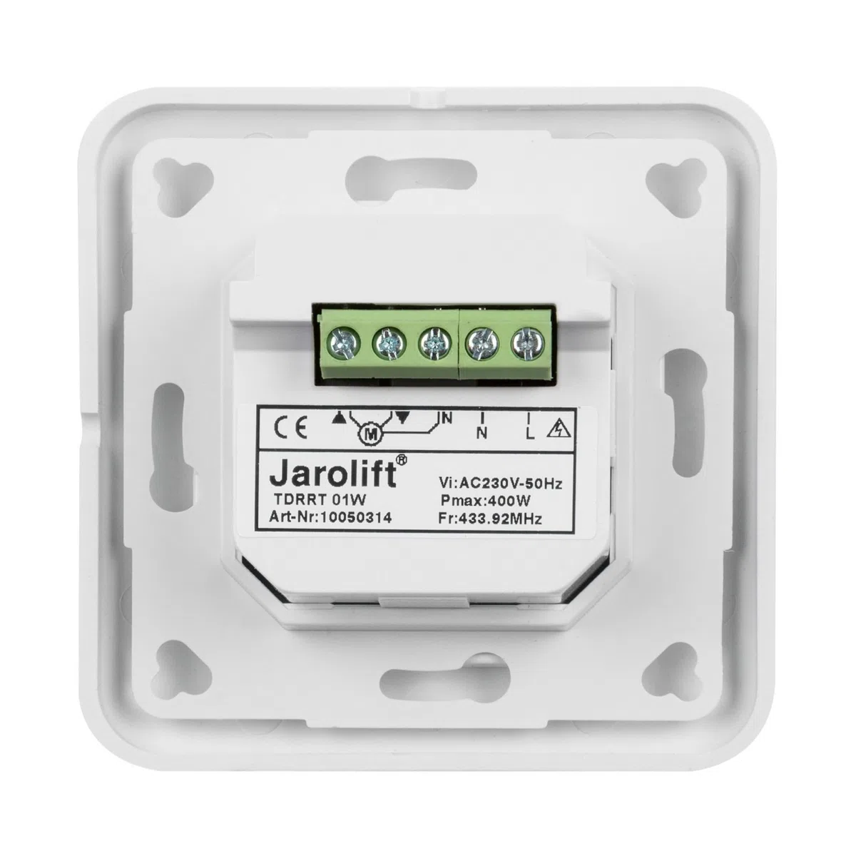 jarolift 16x Récepteur radio Sevenlogic TDRRT-01W, 1x Télécommande TCRC 08 incl.