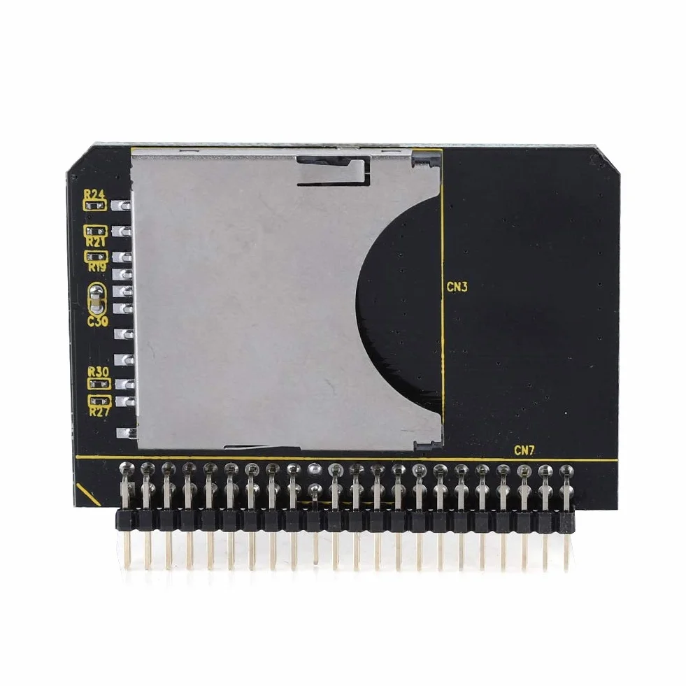 Diyeeni 44-pinowy męski adapter karty IDE do SD, adapter SD na IDE SD/SDHC/SDXC/MMC na adapter IDE do systemu DOS / NT4 / 98SE / ME / 2000 / XP/VISTA/MAC/Linux.