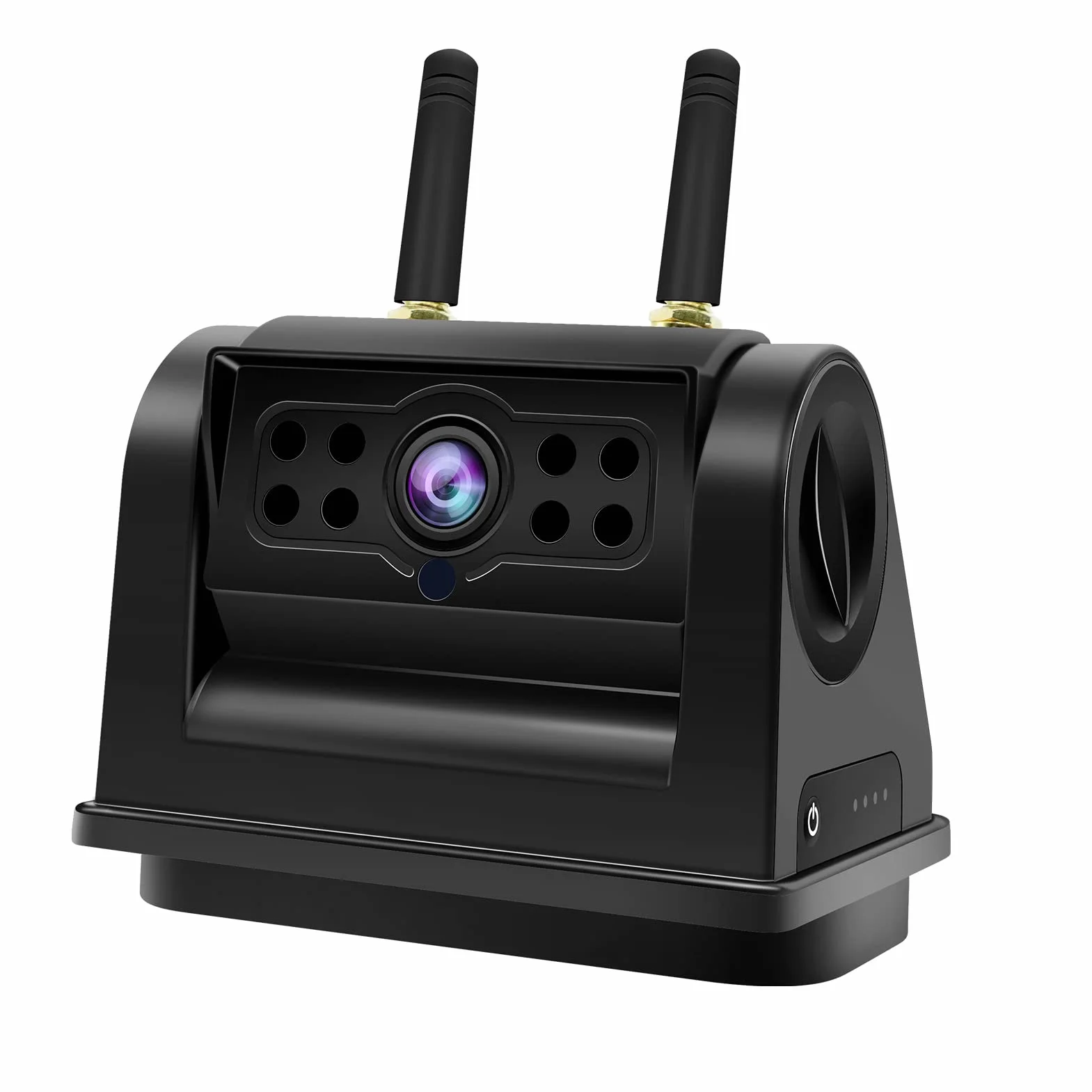 URVOLAX Pojedyncza kamera do bezprzewodowego zestawu cofania UR65X, akumulator 6700 mAh z podstawą magnetyczną, jednominutowa instalacja samodzielnie, BEZ kabla BEZ konieczności wiercenia otworów