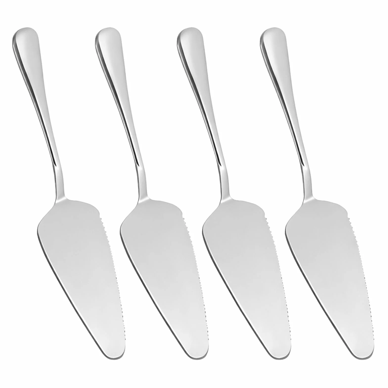 Pelle à Tarte en Acier Inoxydable 23 cm, Pelle a Gateau Inox, Lavable Lave-vaisselle