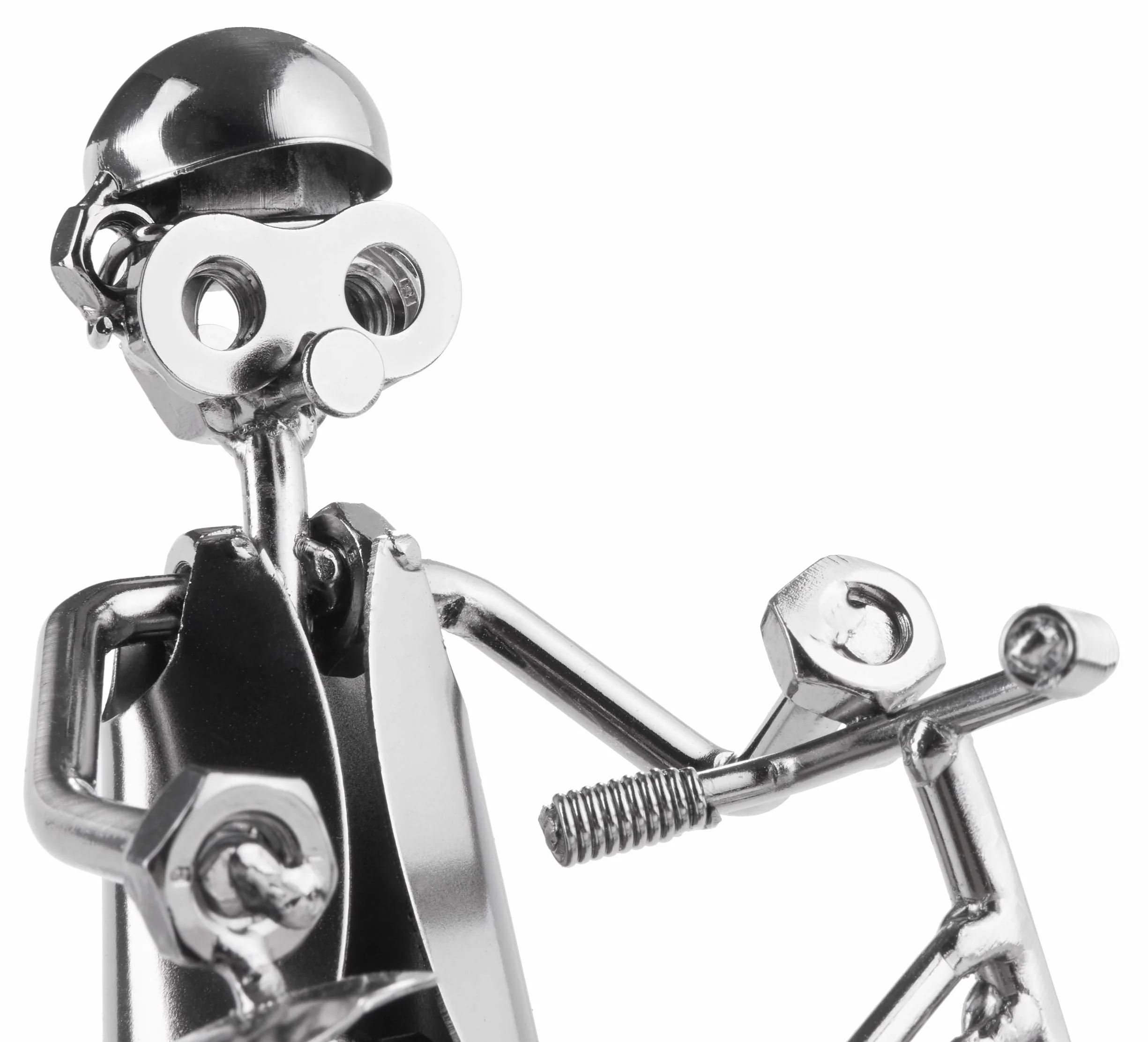 BRUBAKER Figure en Fer Fait Main Homme de Métal pour Cycliste