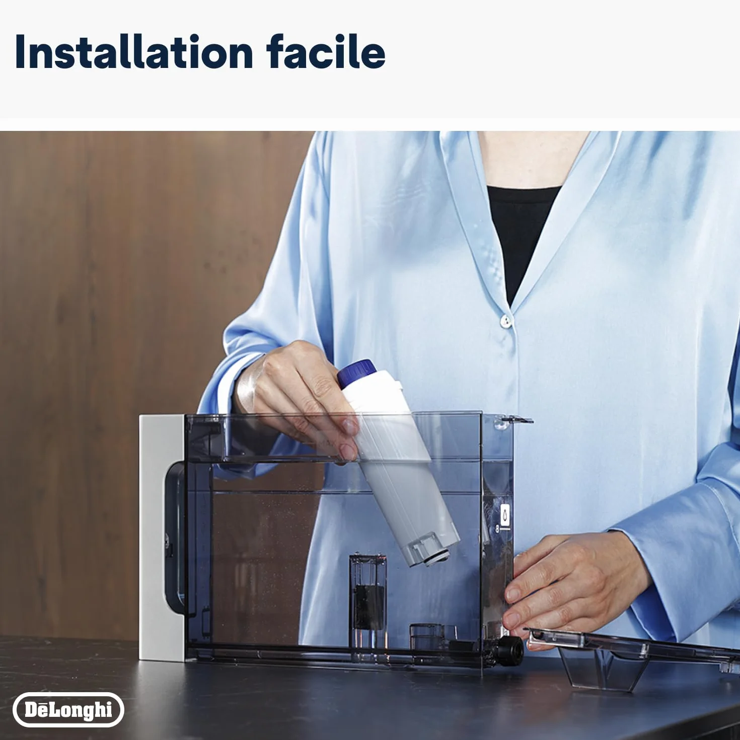 De'Longhi Filtre à Eau DLSC002 pour Machine à Café