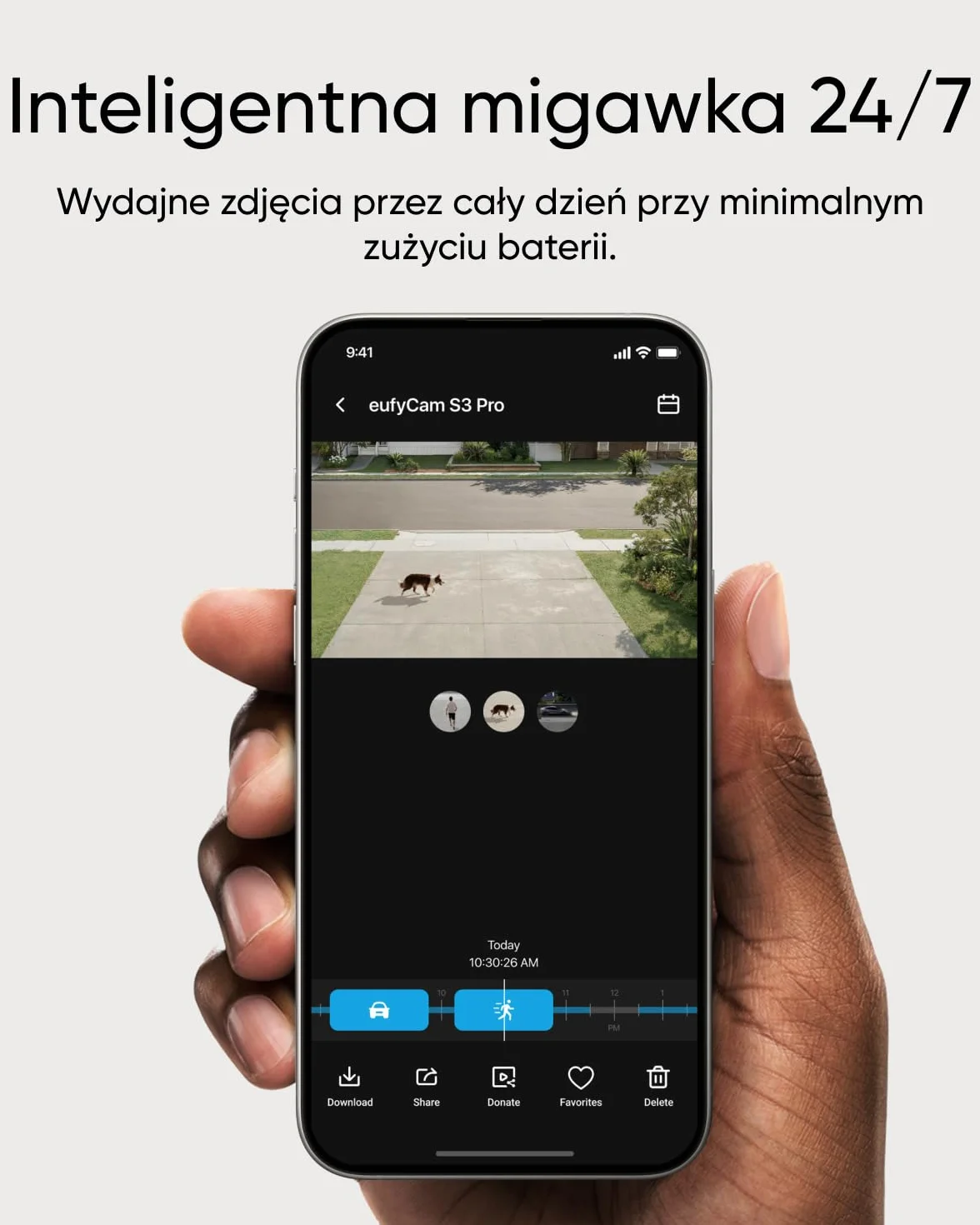 eufyCam S3 Pro zestaw 2 kamer, kamera zewnętrzna zasilana energią słoneczną, wizja nocna MaxColor, kamera bezpieczeństwa 4K z panelem słonecznym, Forever Power 2.0 (Opakowanie pojedyncze)
