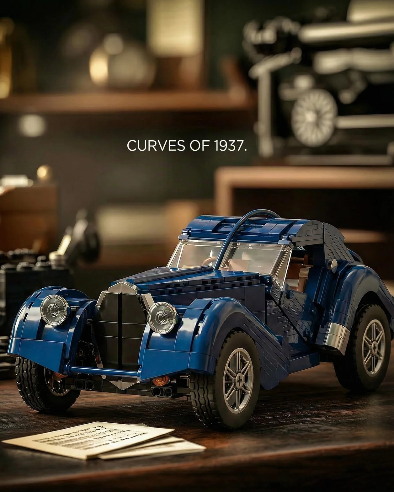 Nifeliz Kit de Construction Voiture Sport Échelle 1:14 1127 Pièces Cadeau Collectionner