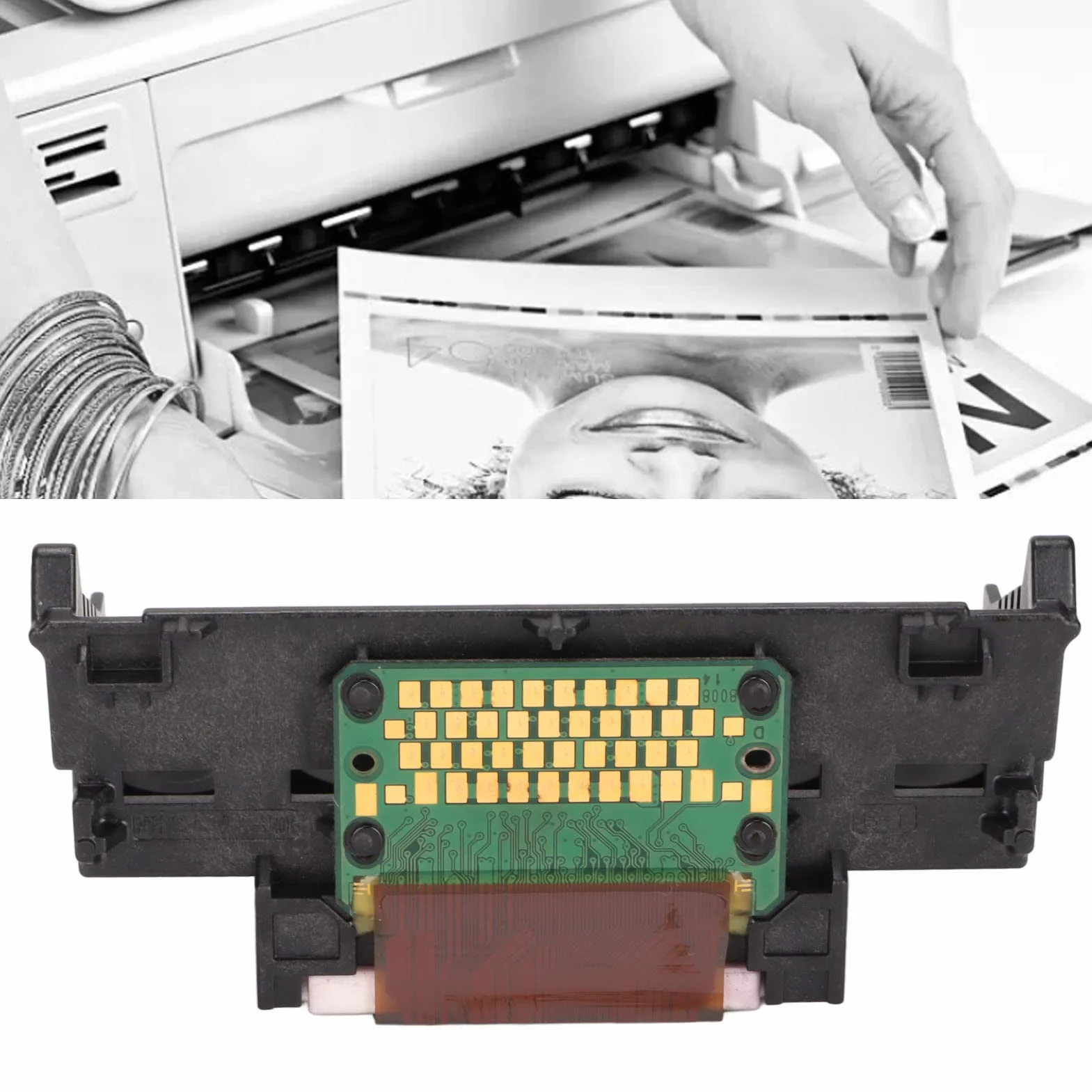 Tête d'impression QY6-0089 Noire pour Imprimante Canon TS5080 TS6020 TS6050 TS6051C TS6080 TS5050 TS5051 TS5053 TS5055 TS5070