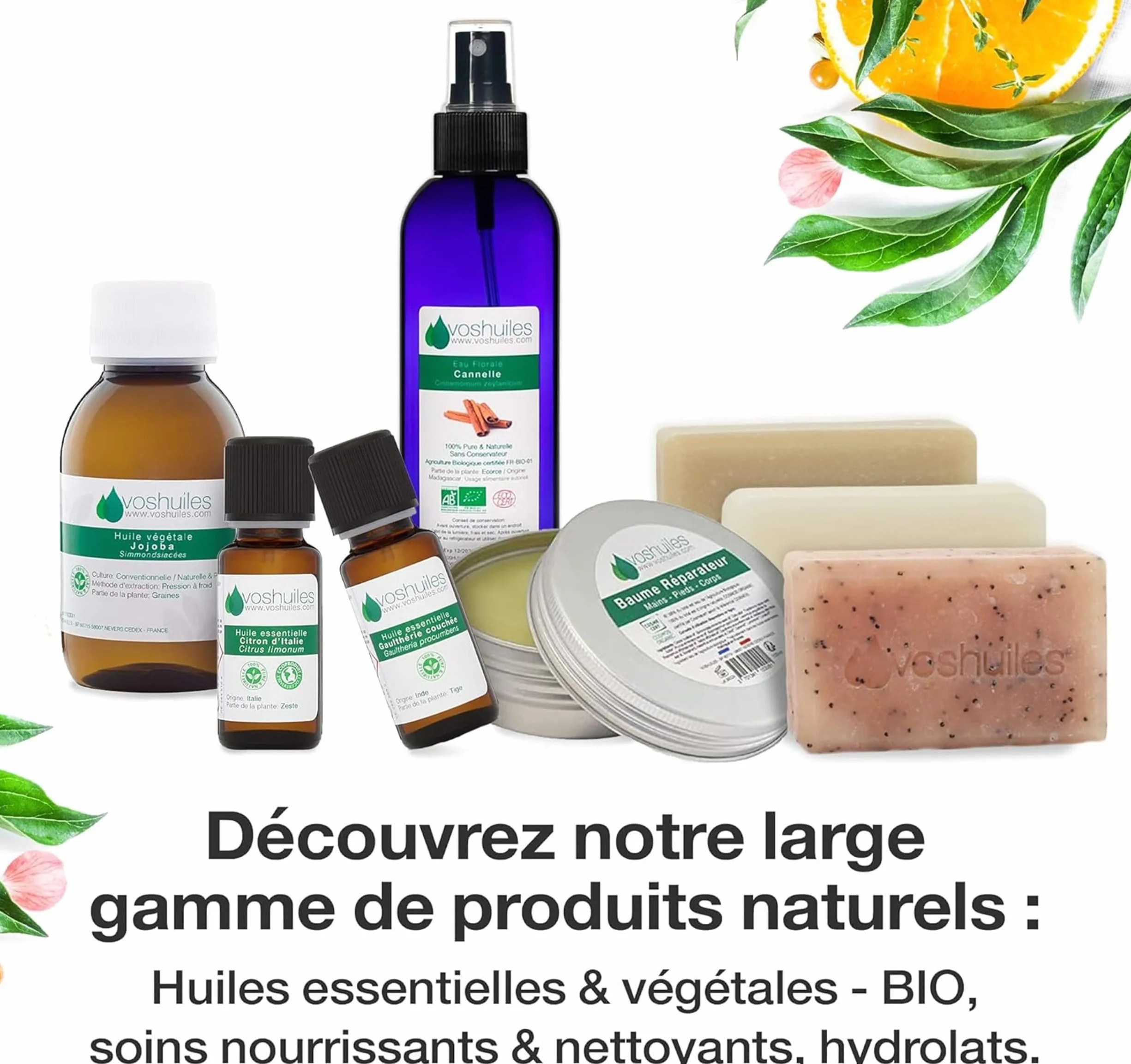 Galets d'argile naturelle lot de 3