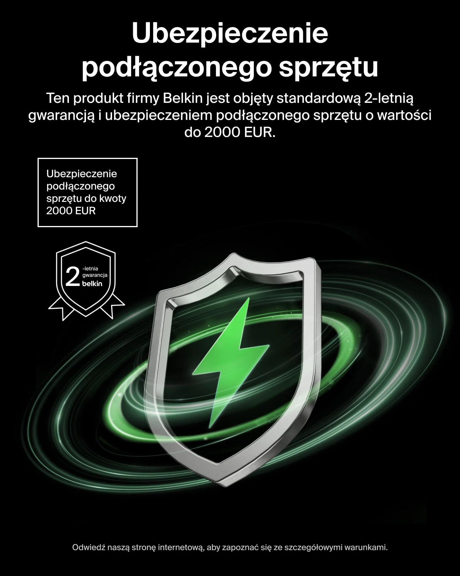Belkin 3-portowa ładowarka USB-C GaN 70 W, 2 porty USB-C i 1 port USBA, końcówki wtyczek US/UK/UE, szybkie ładowanie urządzeń MacBook, iPhone, iPad Pro, Samsung Galaxy, Google Pixel i innych – Biała
