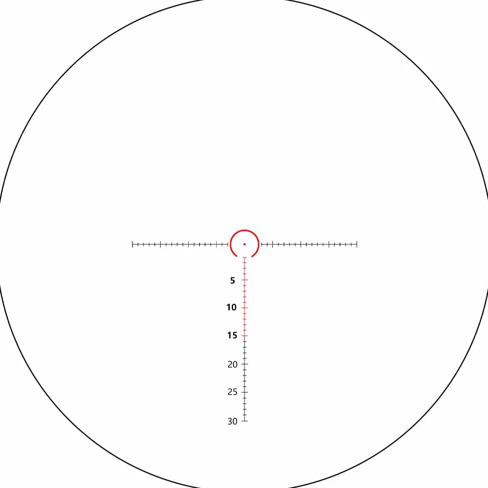 SPINA OPTICS Luneta taktyczna 1-6x24 LPVO luneta druga luneta ogniskowa czerwono-zielona podświetlana z przesuniętym mocowaniem lunety (z mocowaniem 301)