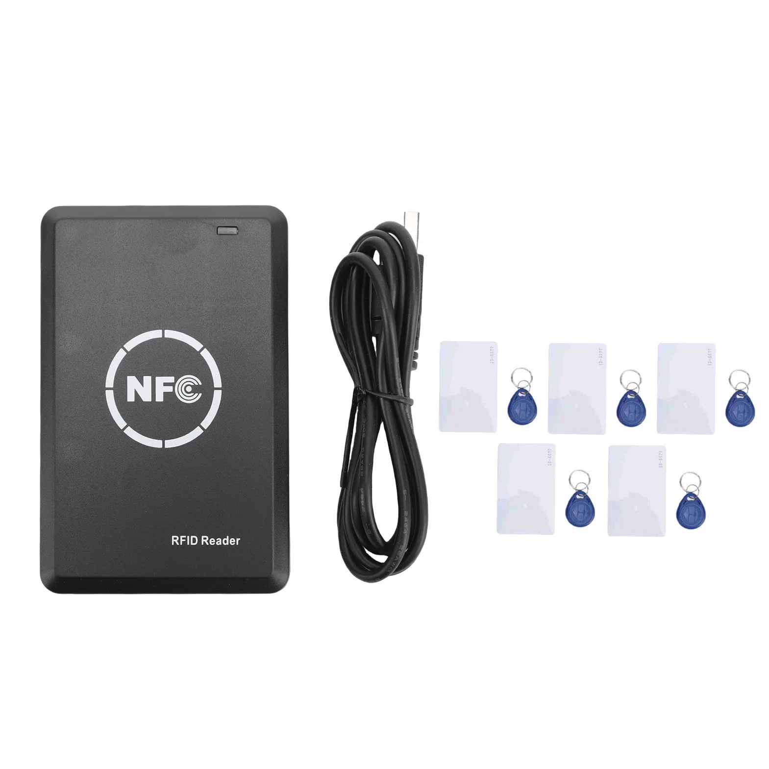 Greensen Czytnik Zapisywacz NFC, Kopiarka Kart IC 13.56MHz 125KHz Wysoka Wydajność Deszyfracji Edycji Analiza dla Kart AWID Winda Duplikator Kluczy