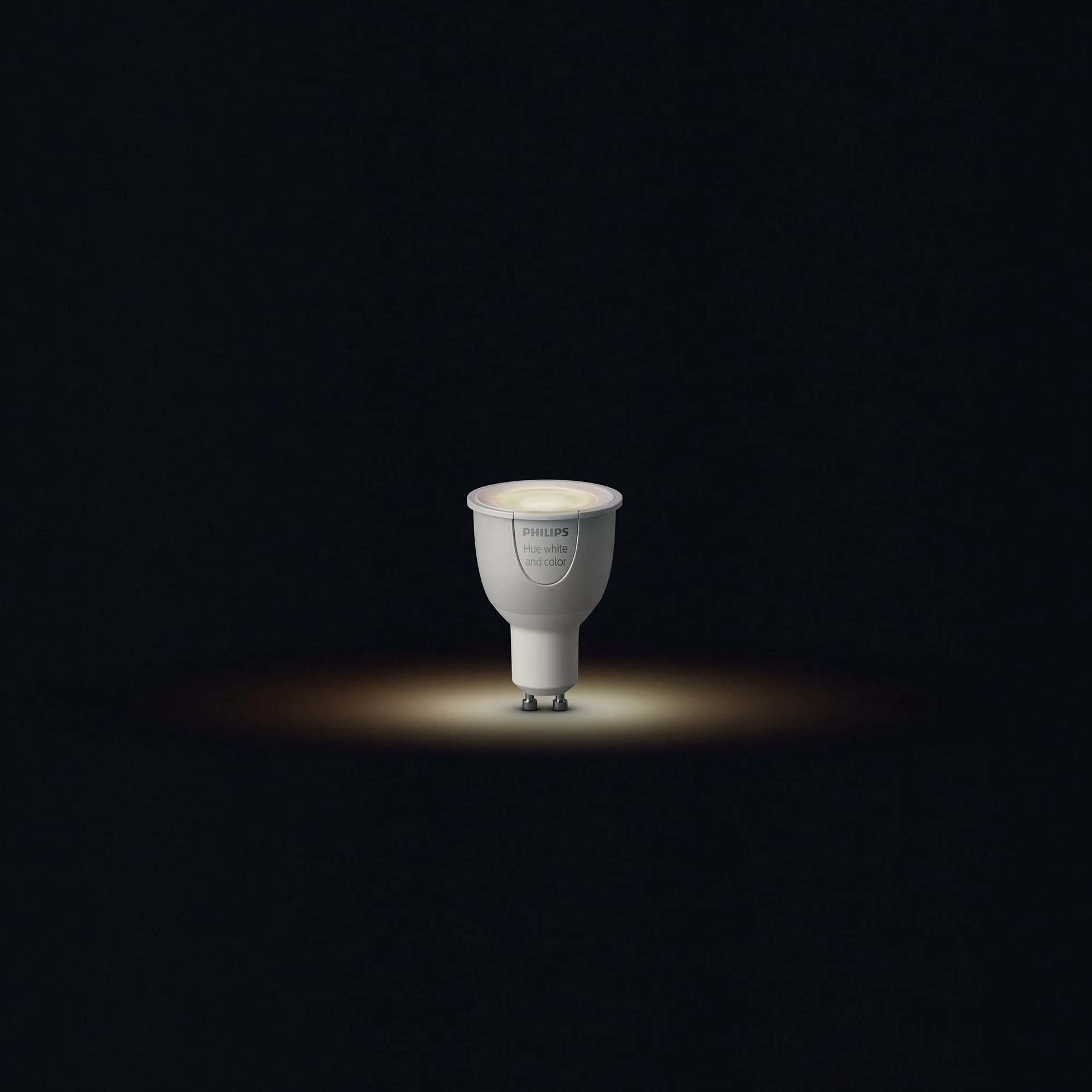 Philips Lighting 8718696485880 Hue Ampoule LED Connectée GU10 Verre Blanc 6,5 W