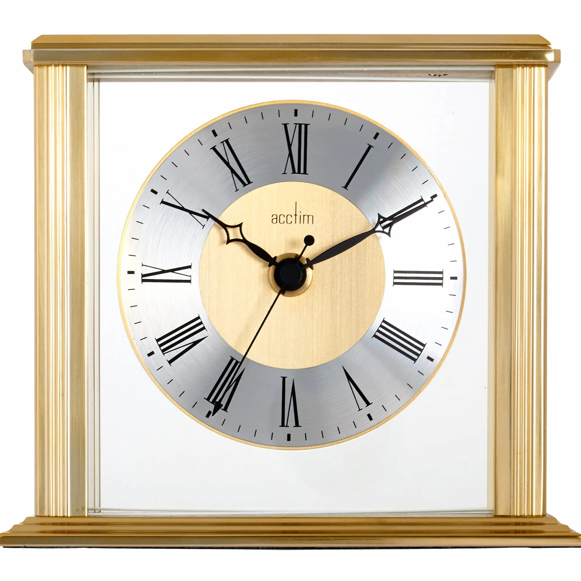 Acctim Hamilton Horloge de cheminée Effet cuivre