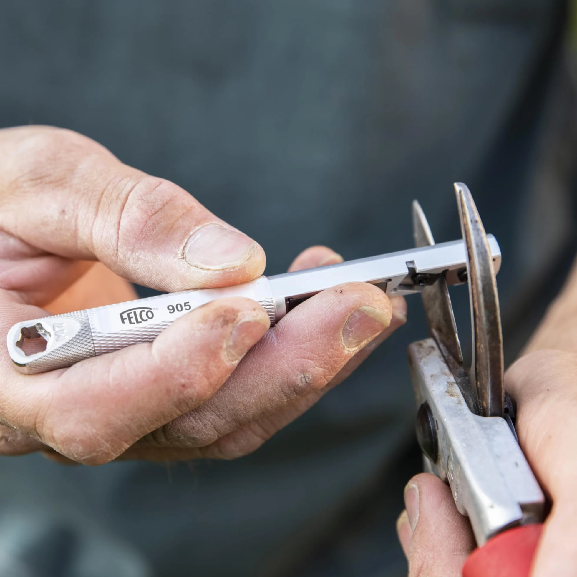 FELCO 905 Aiguiseur en carbure, blanc