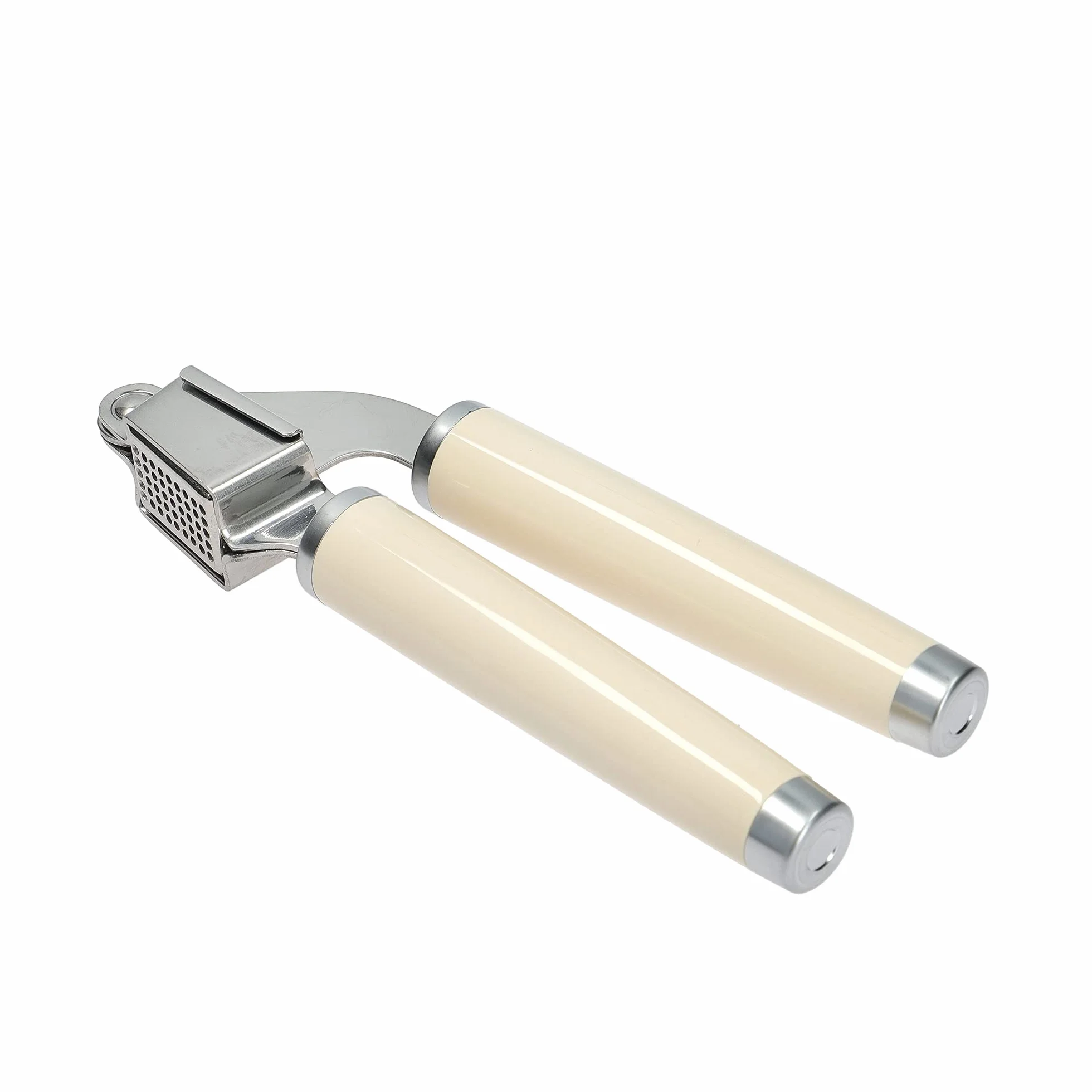 KitchenAid Presse-Ail Manuel en Inox Blanc Amande