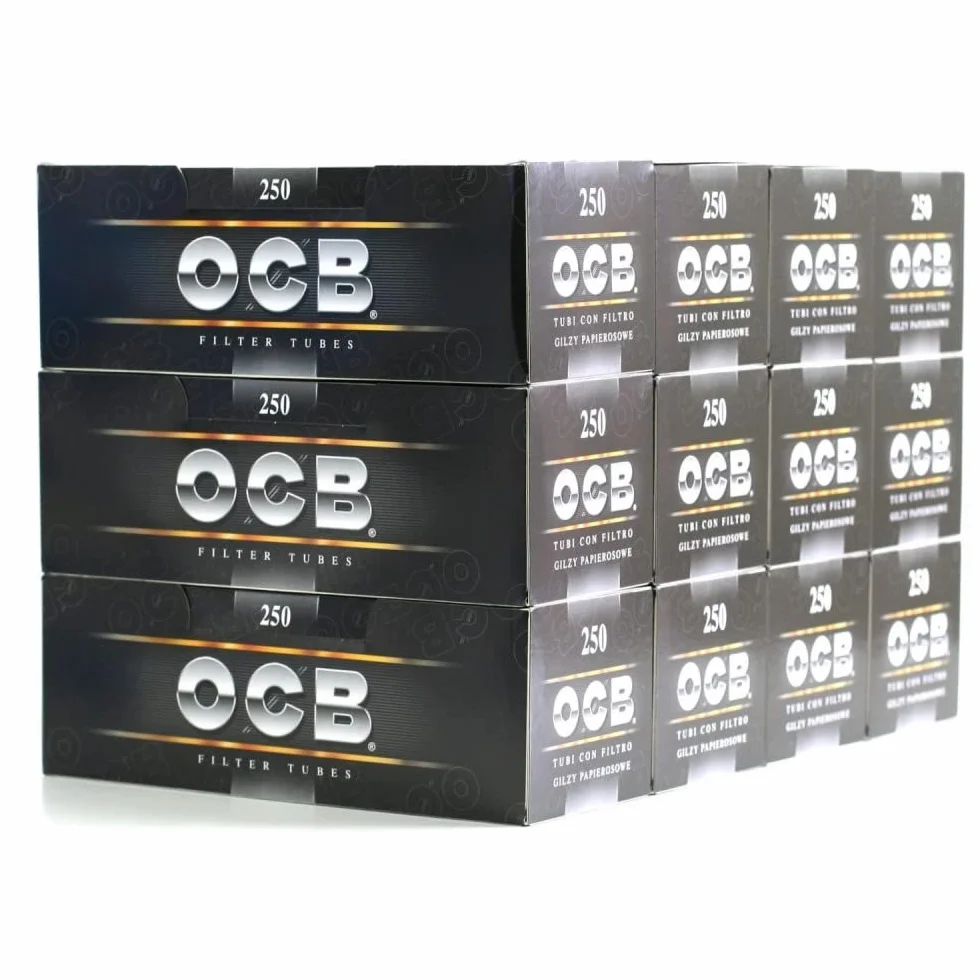 OCB Lot de 12 Boîtes de 250 Tubes