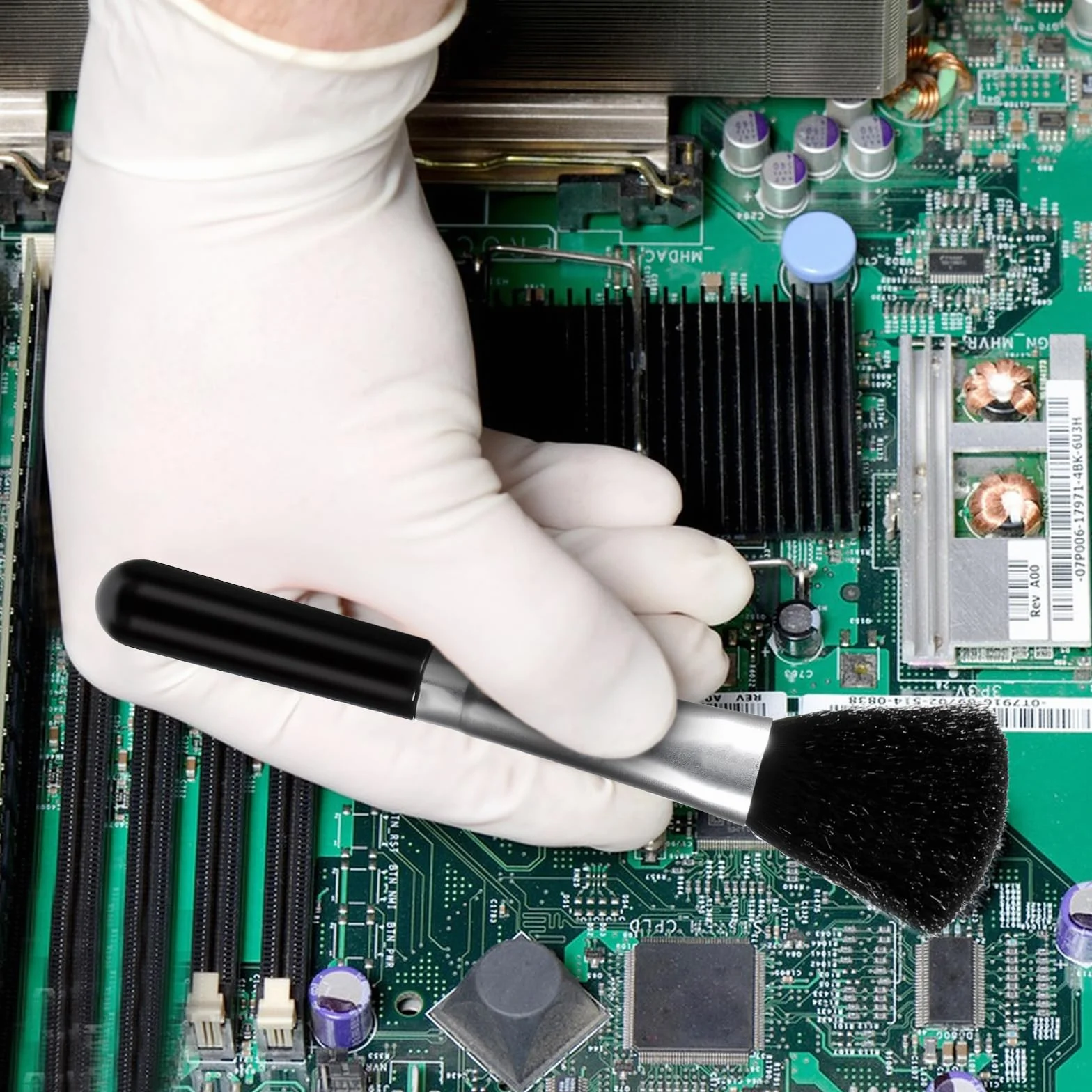 6 sztuk zestaw do czyszczenia PC, nylonowa, antystatyczna szczotka ESD, szczotka do czyszczenia klawiatury, mała szczotka do czyszczenia, zestaw nylonowy, zestaw pędzli do czyszczenia komputera